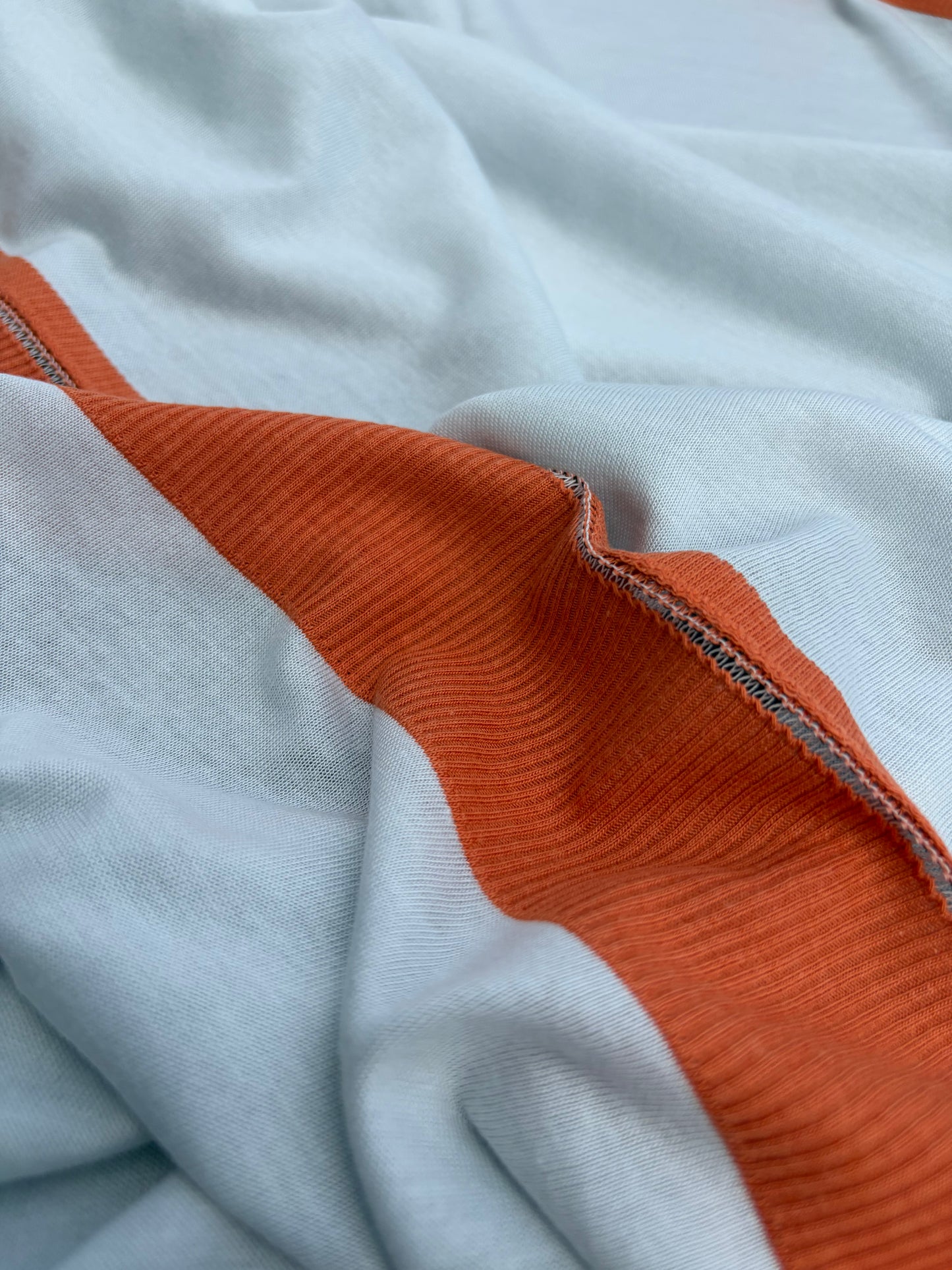 B.ROSE 003 cotton jersey repeat with bord coat