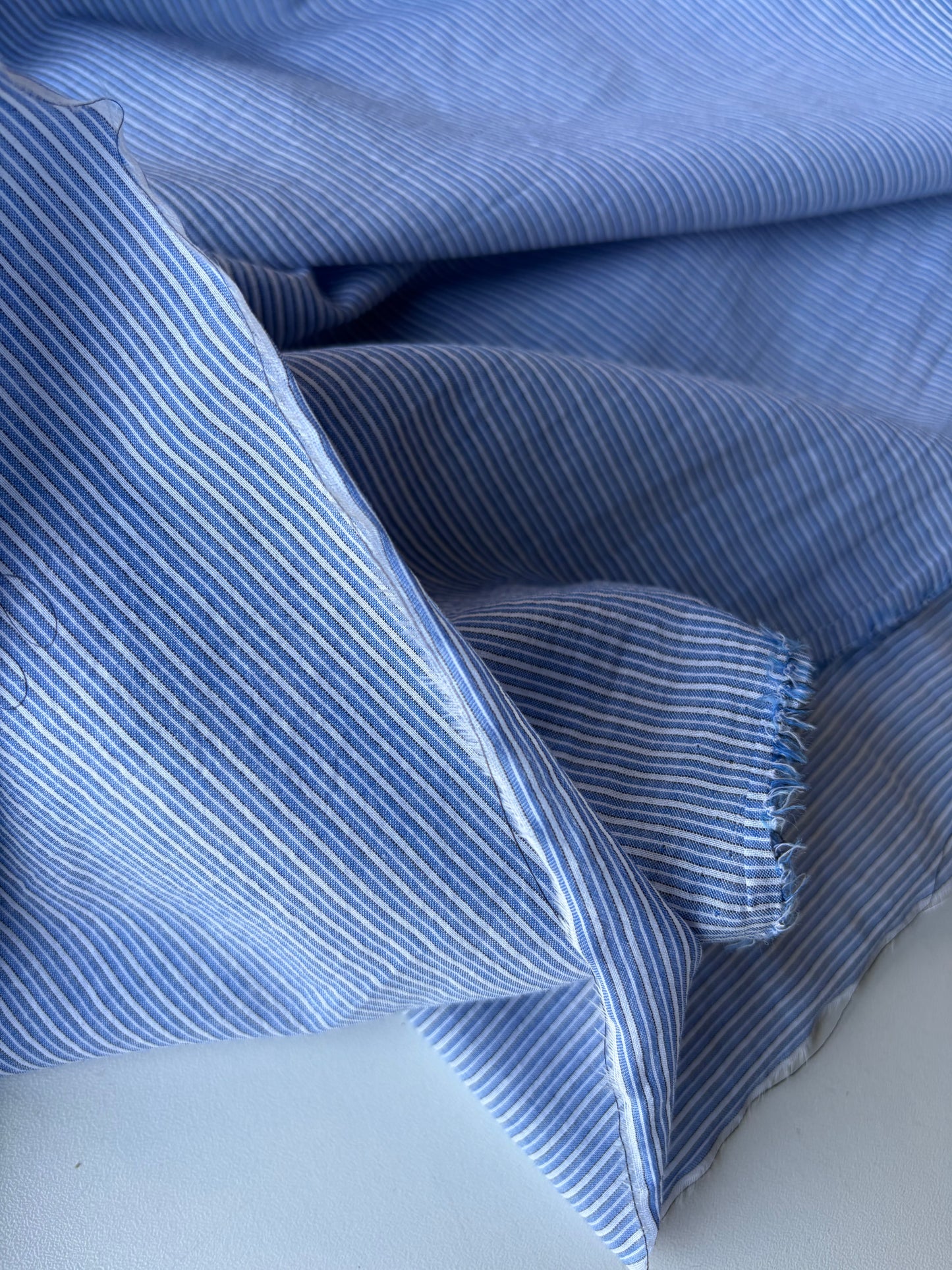 HARVEST SEASON 031 colourwoven cotton voile stripes