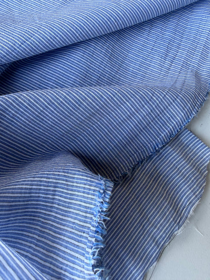 HARVEST SEASON 031 colourwoven cotton voile stripes