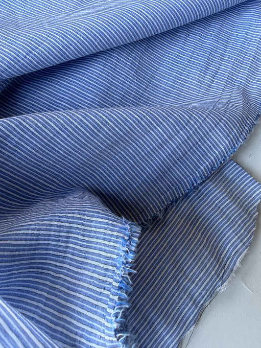 HARVEST SEASON 031 colourwoven cotton voile stripes