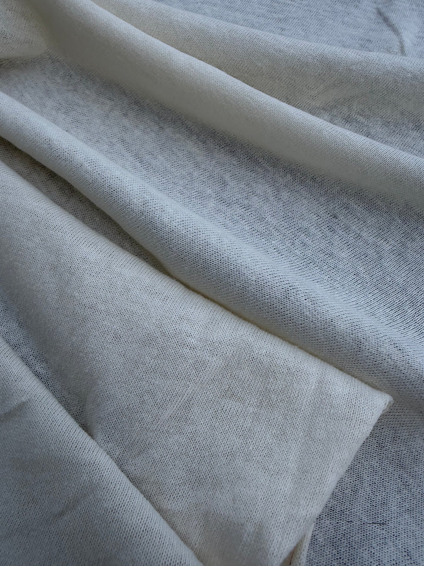 B.ROSE 007 linen jersey ecru
