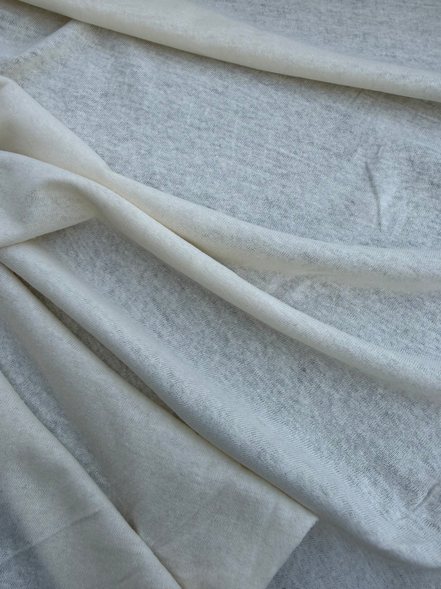 B.ROSE 007 linen jersey ecru