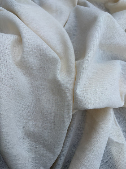 B.ROSE 007 linen jersey ecru