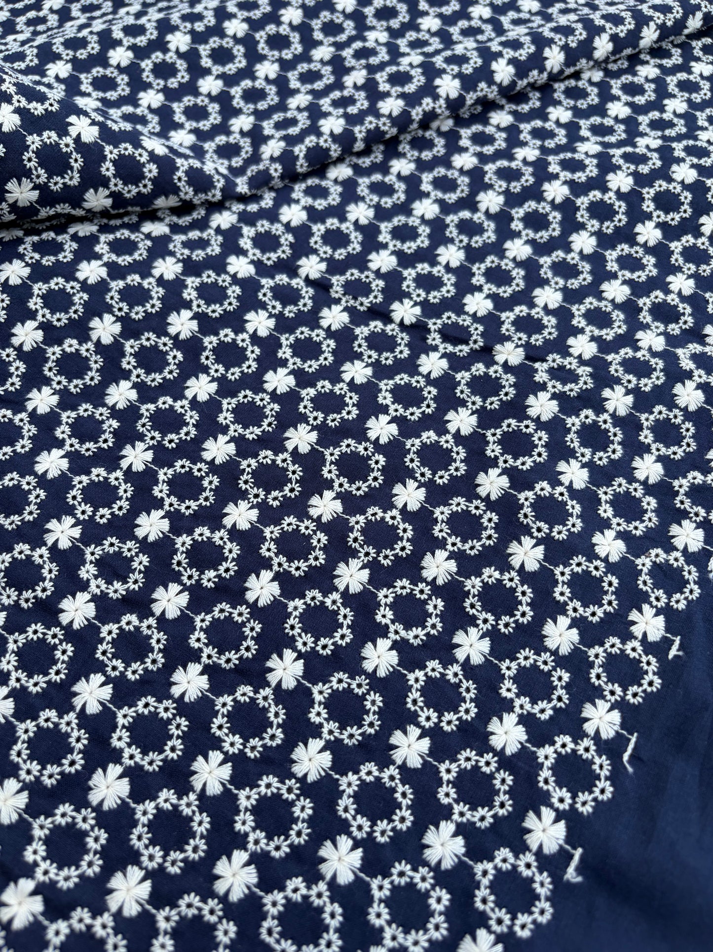 B.ROSE 010 cotton with embroidery