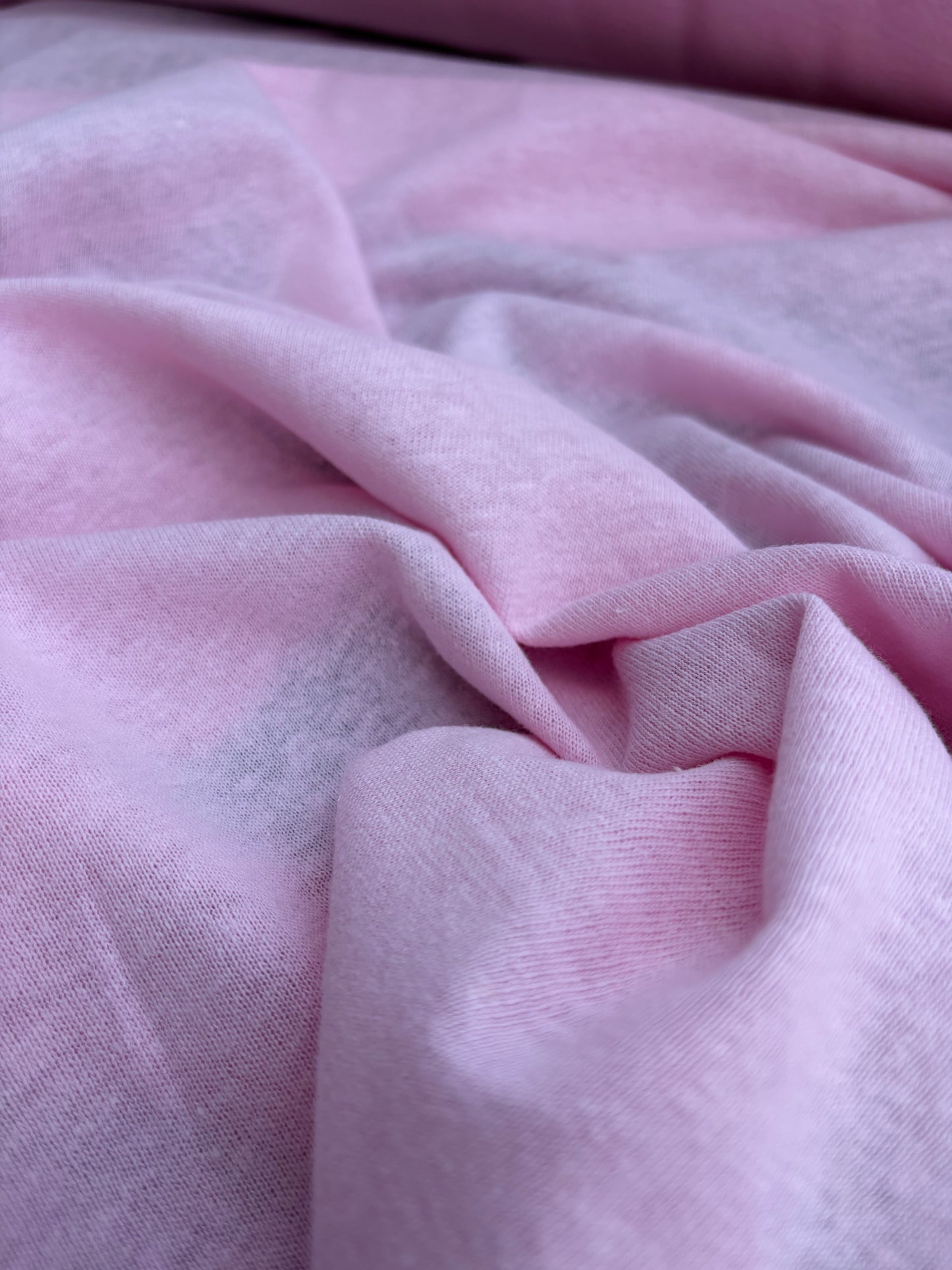 B.ROSE 013 linen jersey soft pink