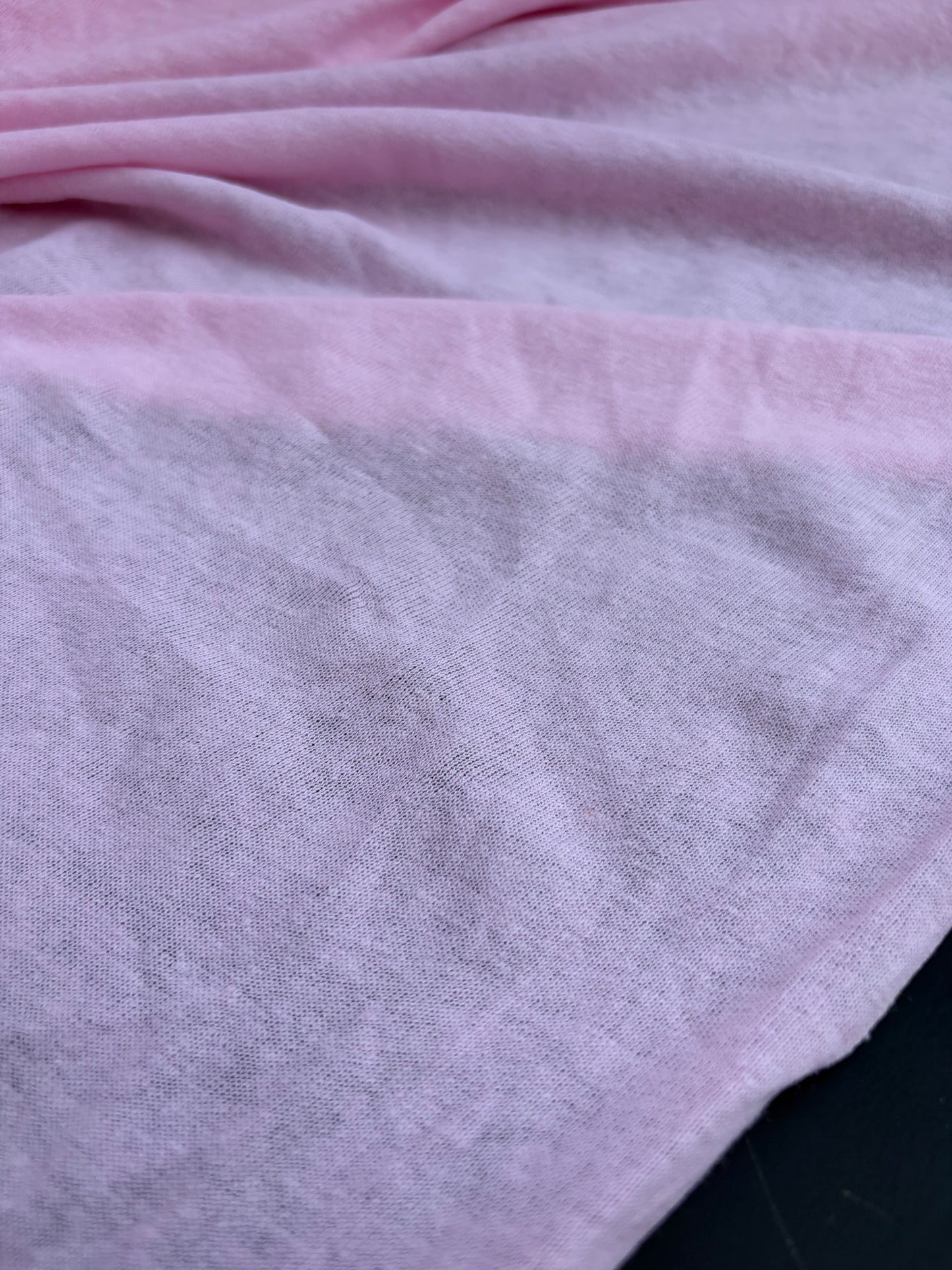 B.ROSE 013 linen jersey soft pink