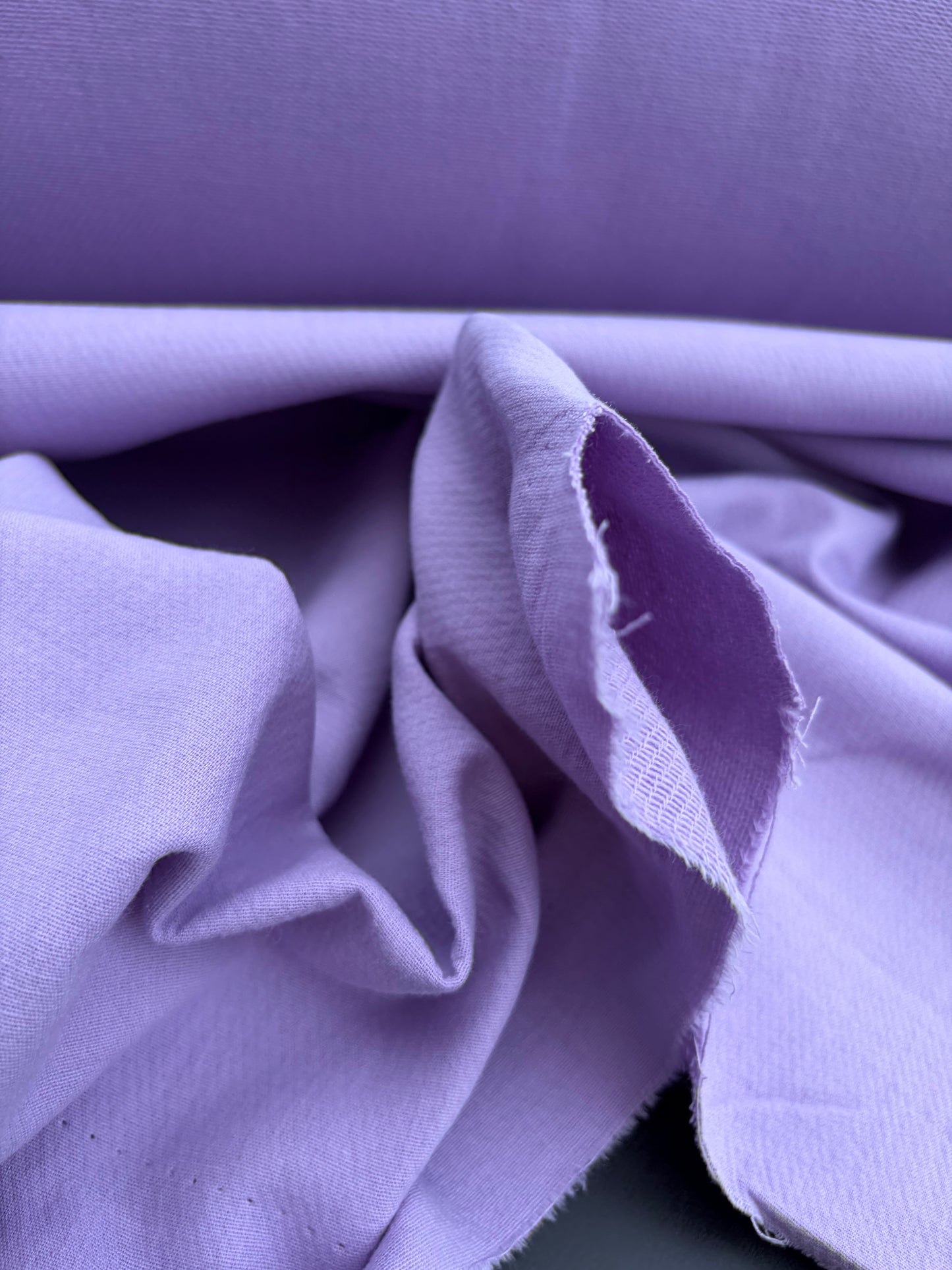 B.ROSE 014 heavy cotton crêpe lilac