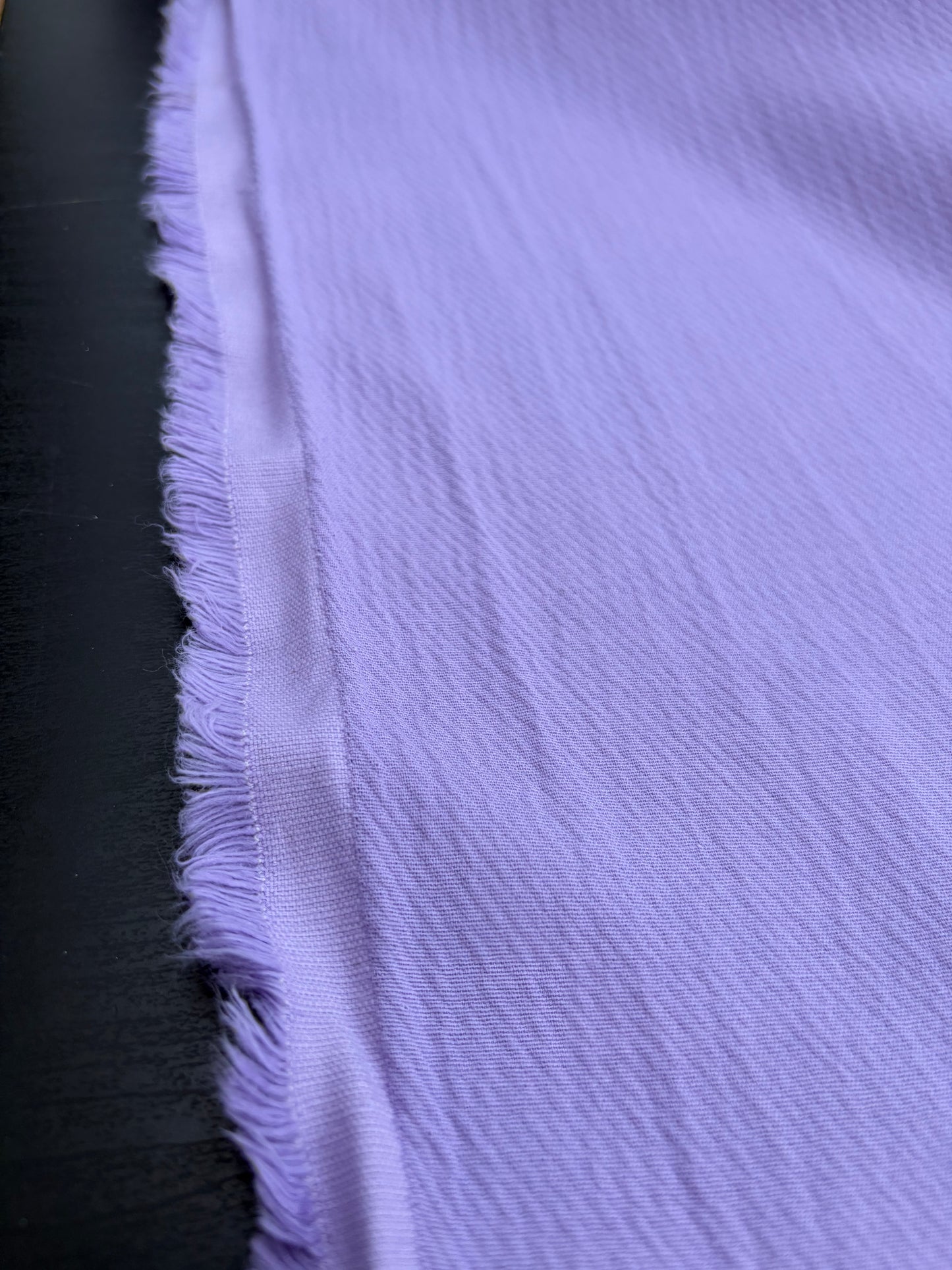 B.ROSE 014 heavy cotton crêpe lilac