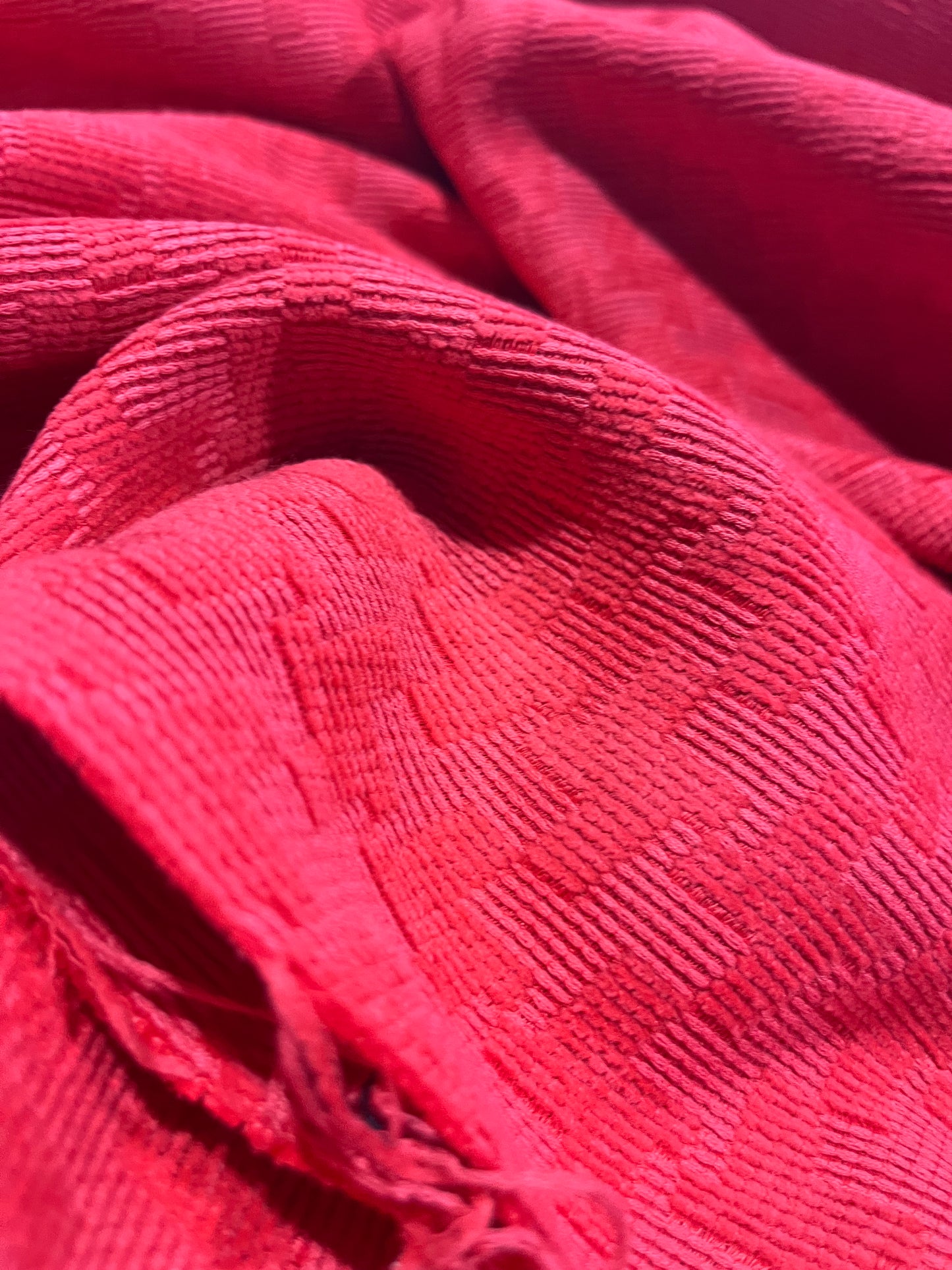 MATTIA red jacquard with wool and silk