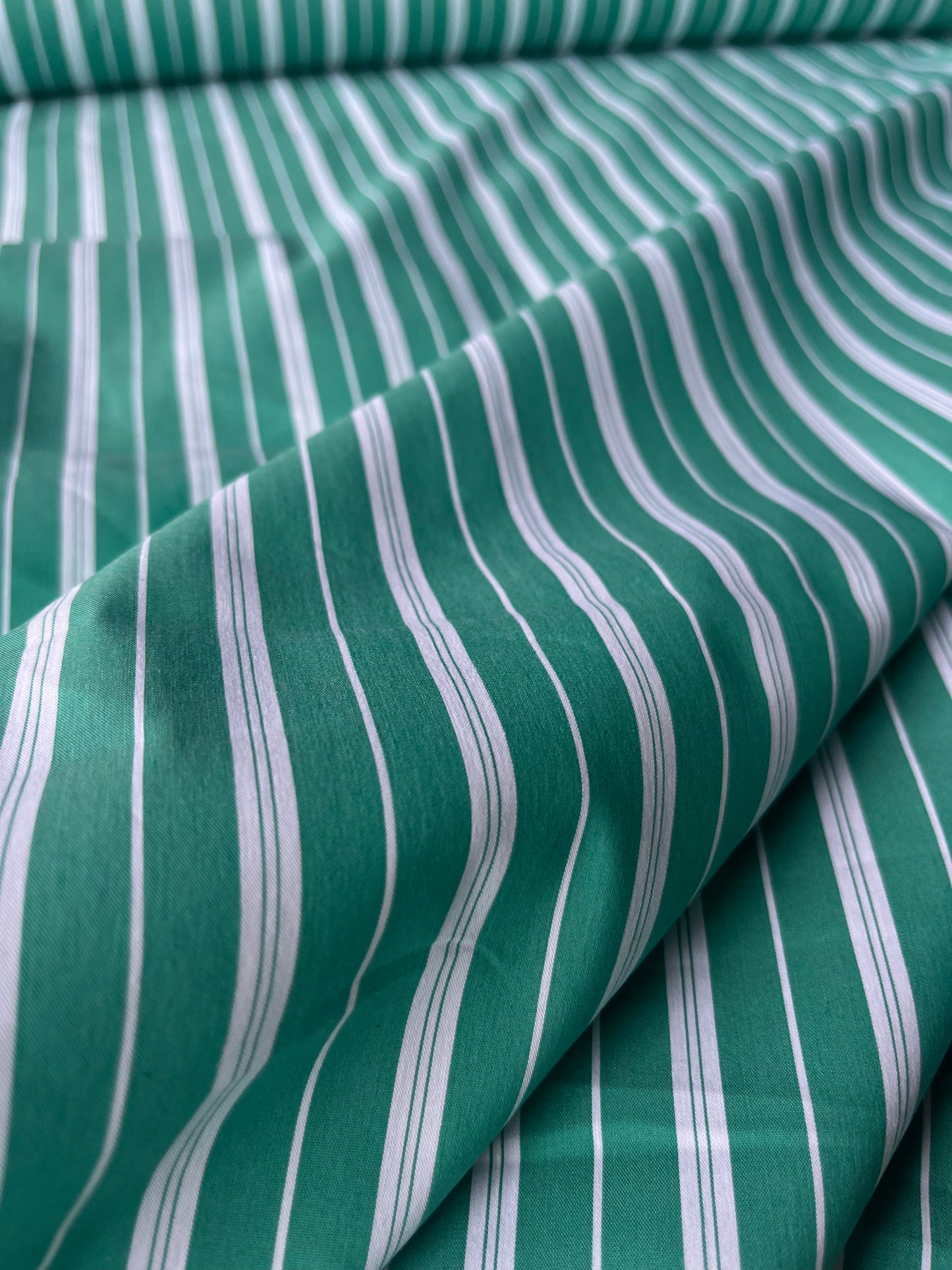 JUNO 027 poplin stretch balanced stripe