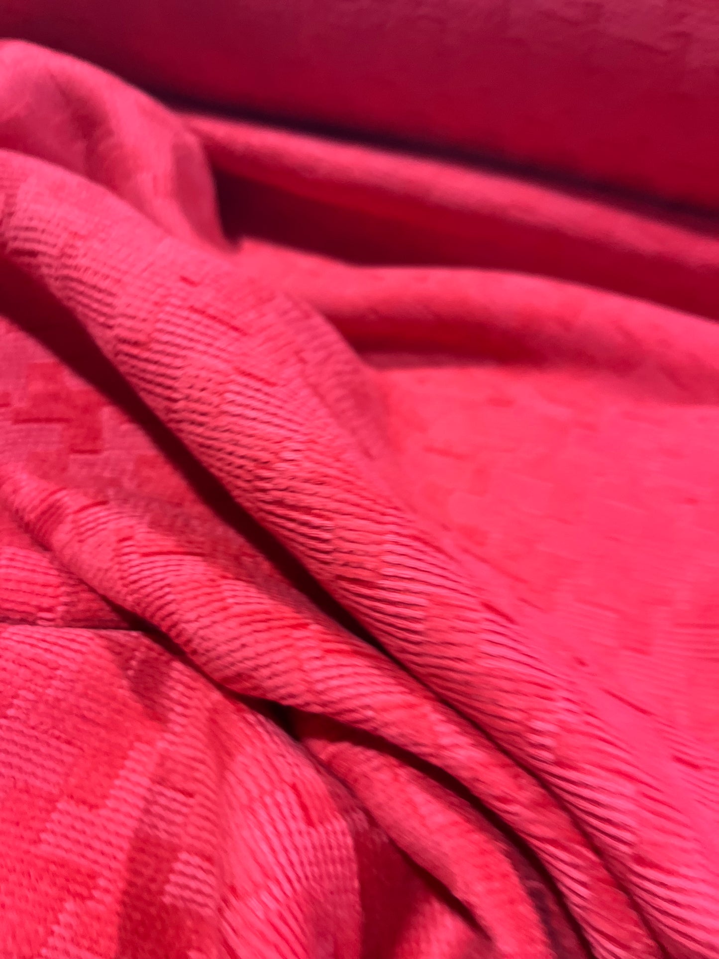 MATTIA red jacquard with wool and silk