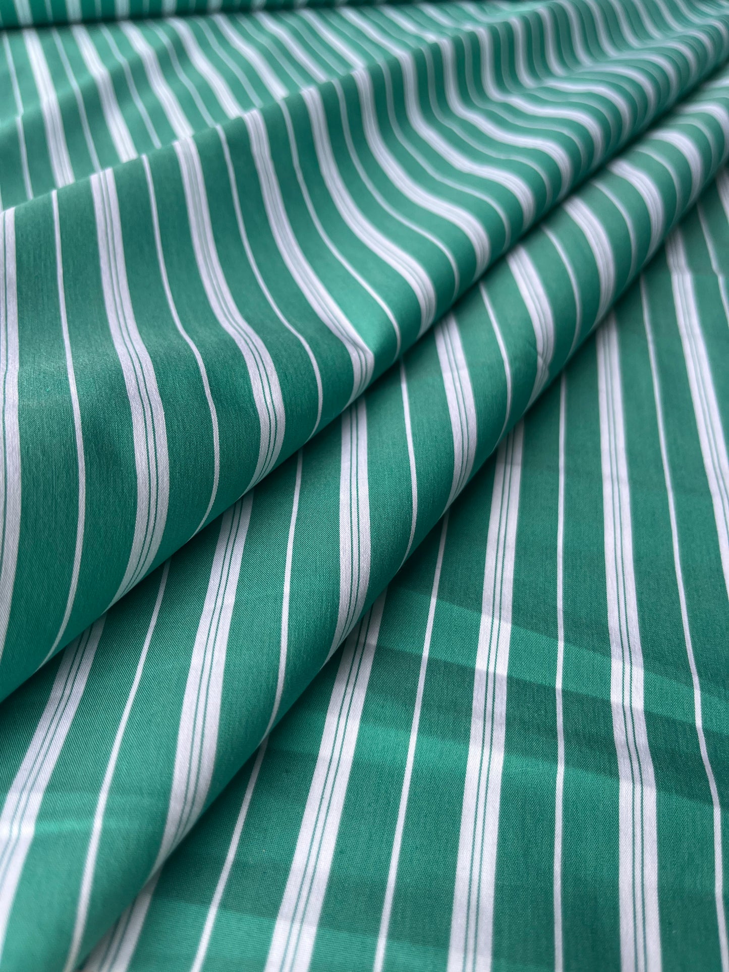 JUNO 027 poplin stretch balanced stripe