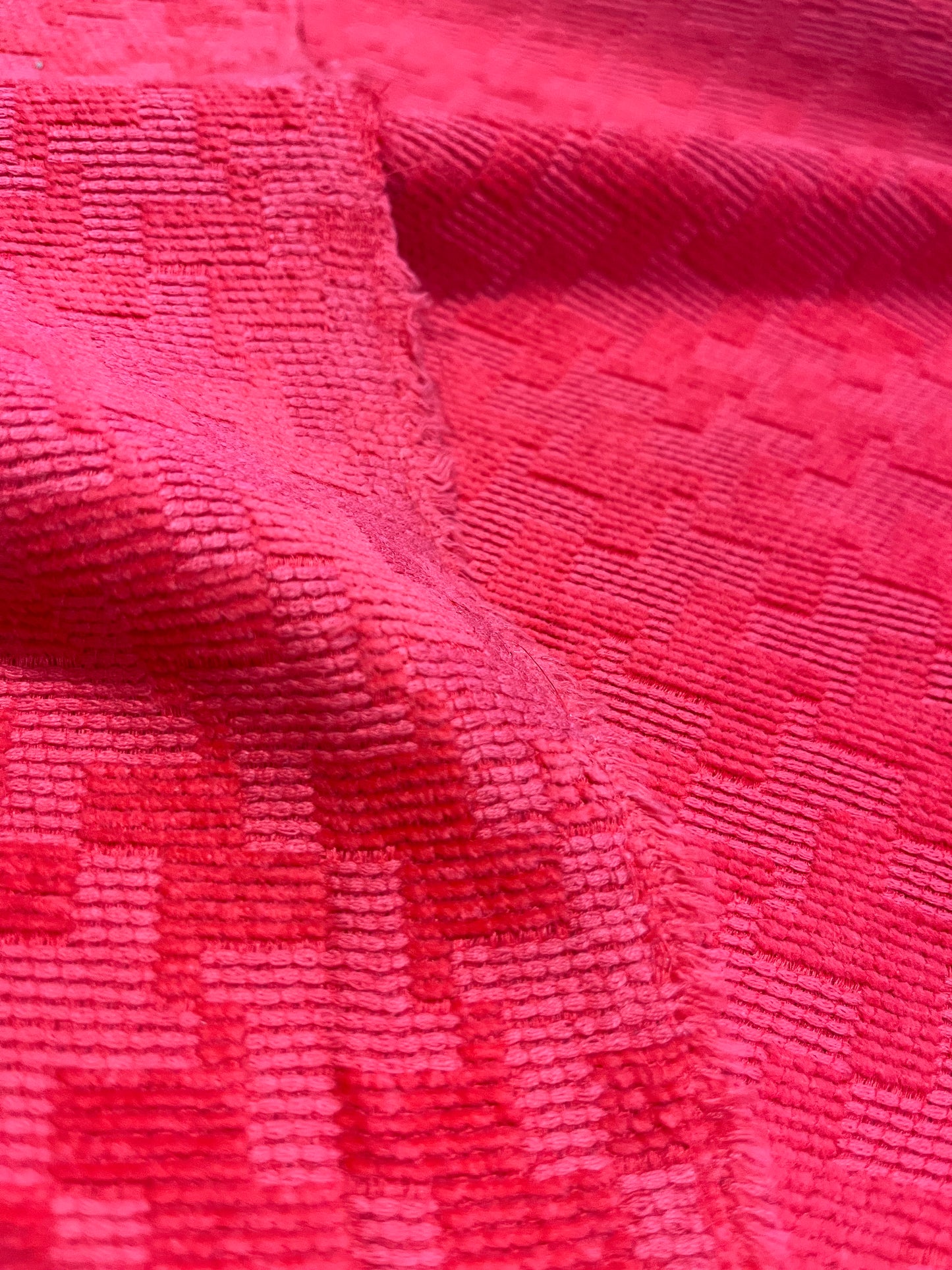 MATTIA red jacquard with wool and silk