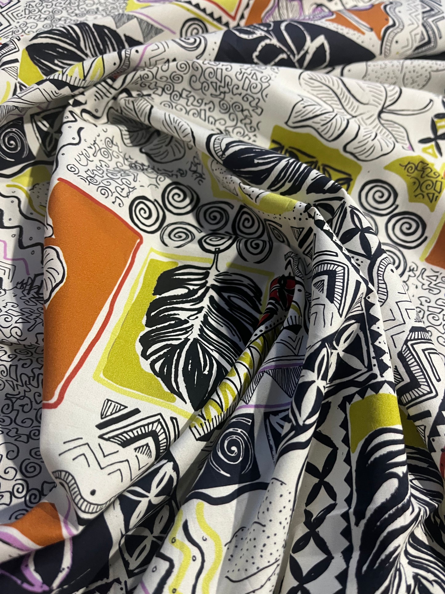 JANIE 012 cotton poplin patchwork print