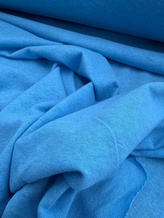 B.ROSE 022 linen jersey azur