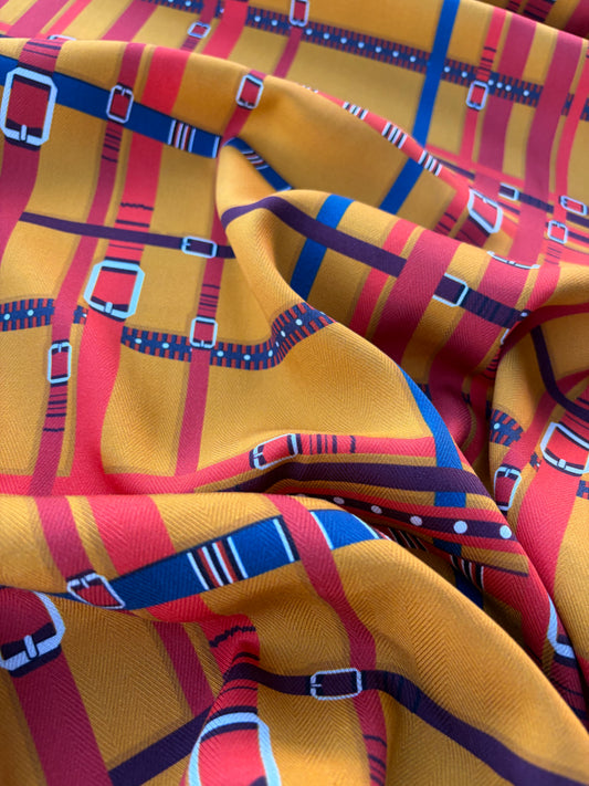 AXEL 009 belt design warm viscose herringbone