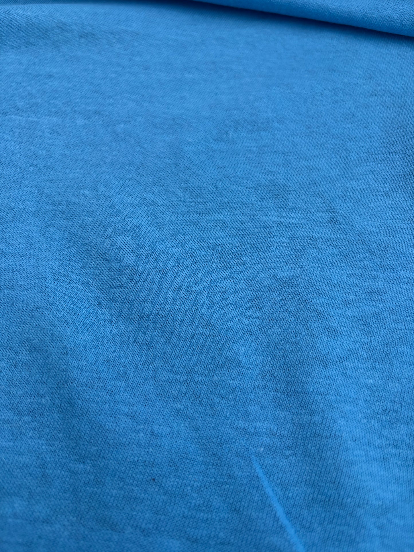 B.ROSE 022 linen jersey azur