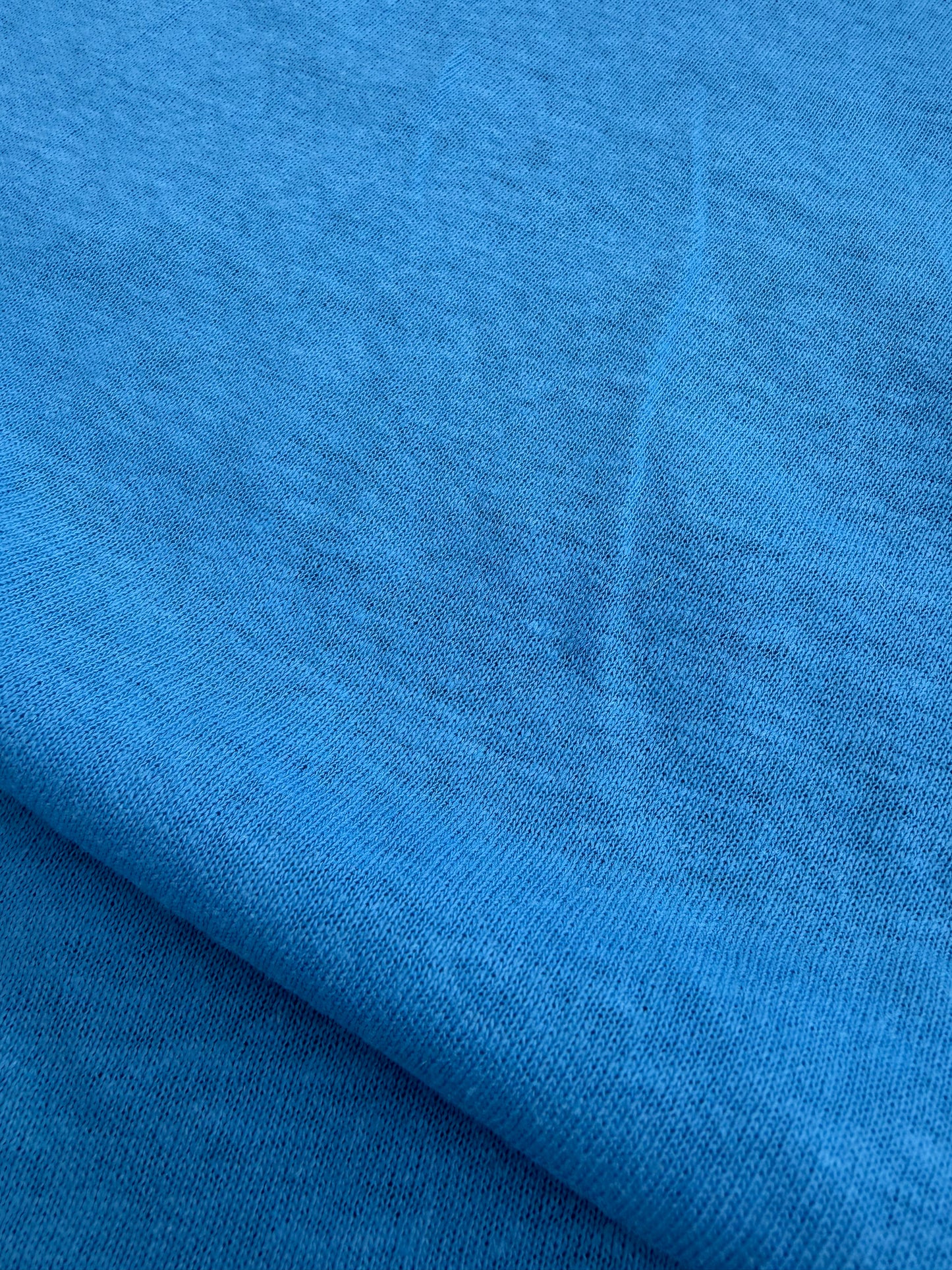 B.ROSE 022 linen jersey azur