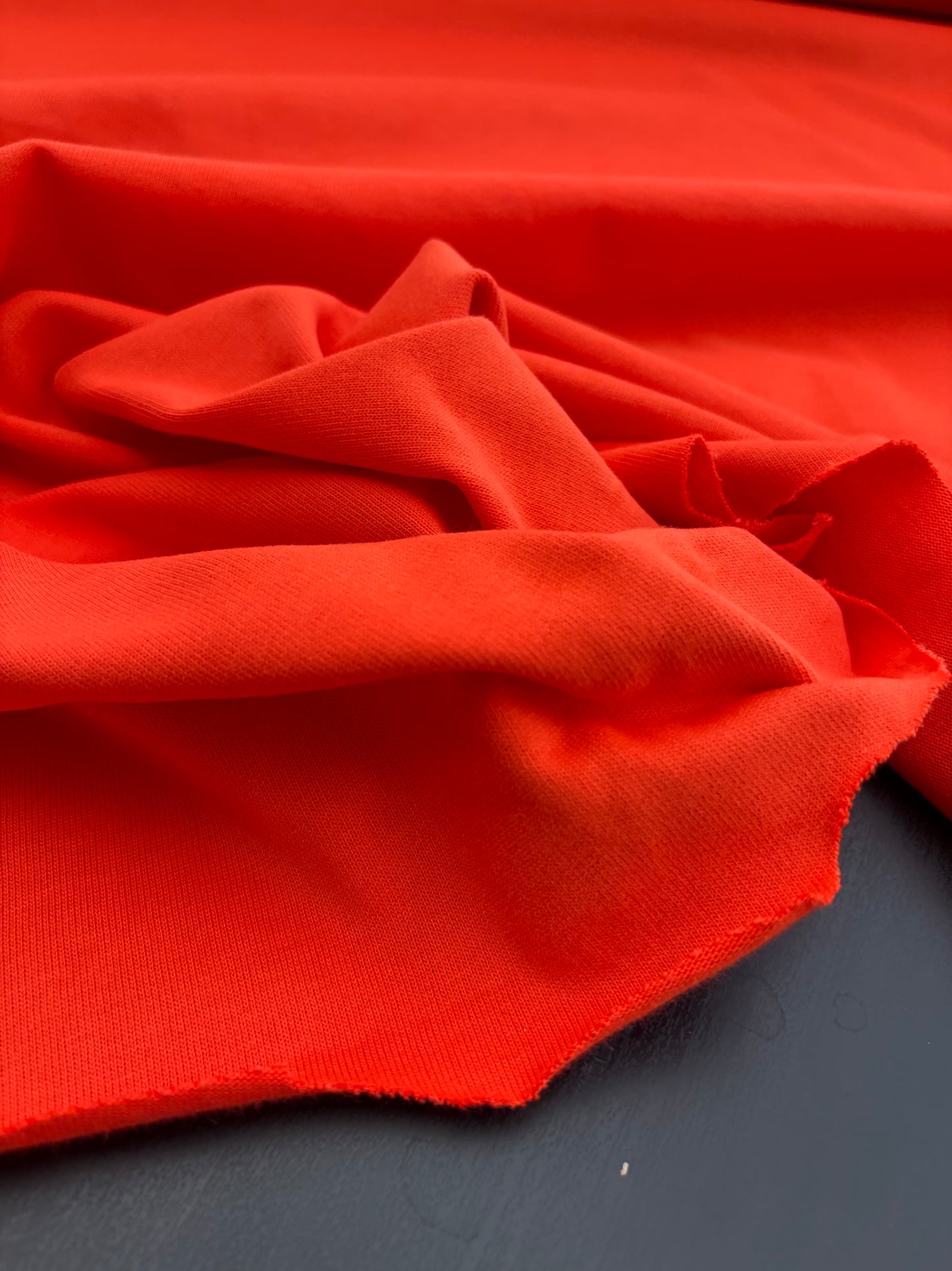 B.ROSE 026 cotton jersey tangerine