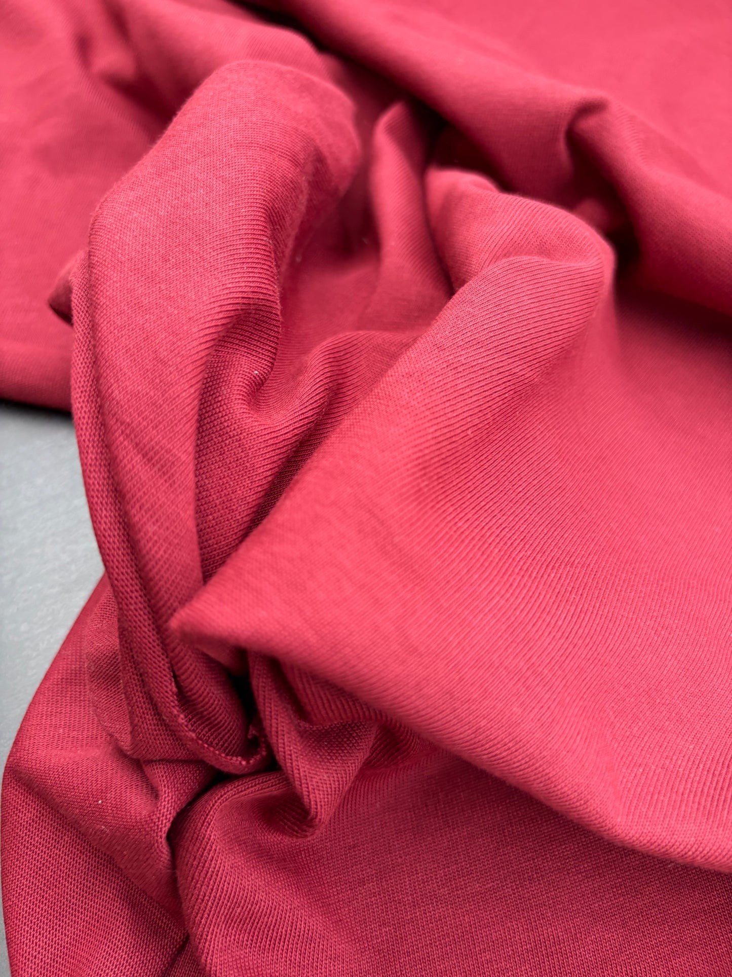 B.ROSE 027 cotton jersey pommegranate