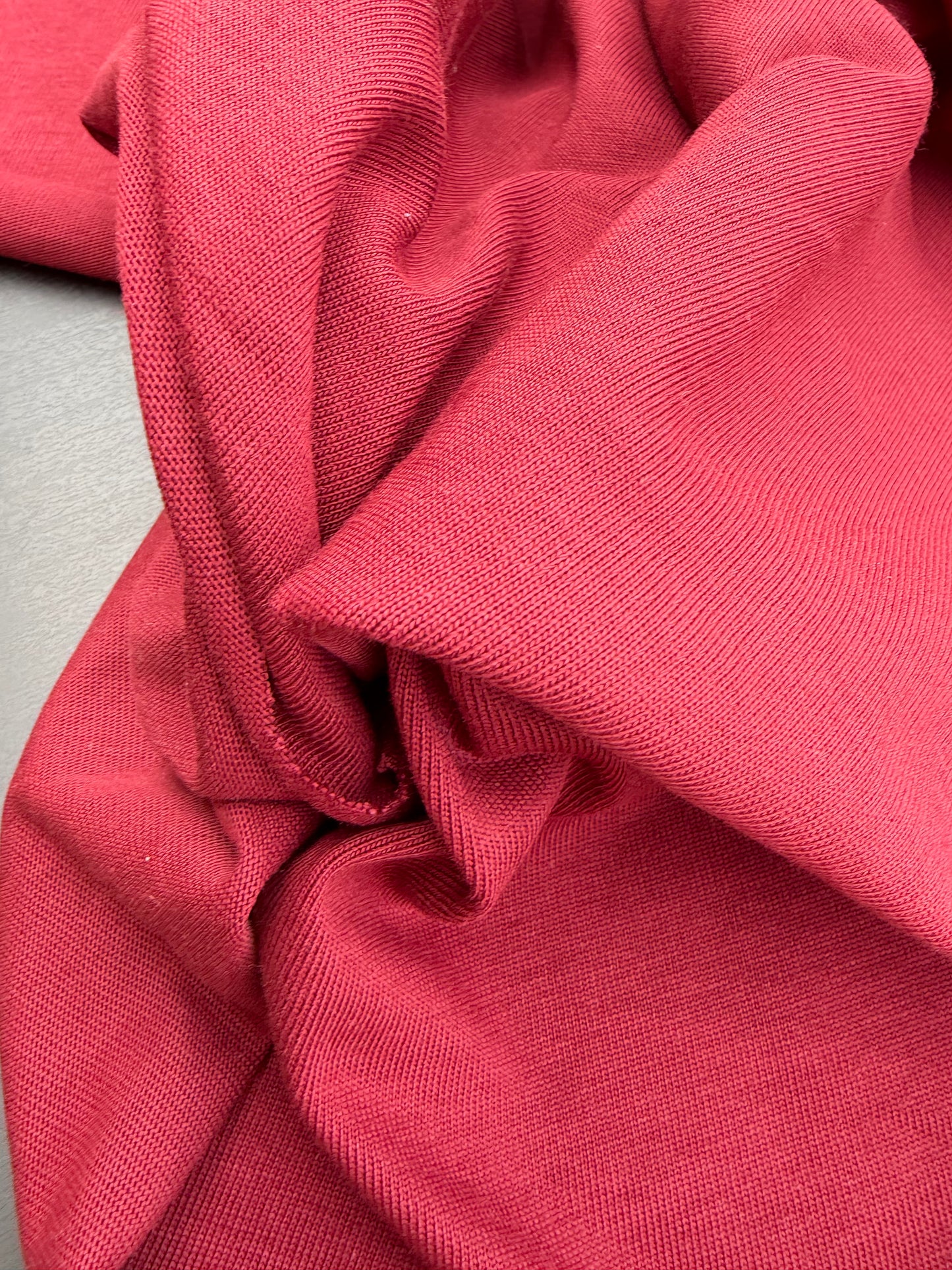 B.ROSE 027 cotton jersey pommegranate