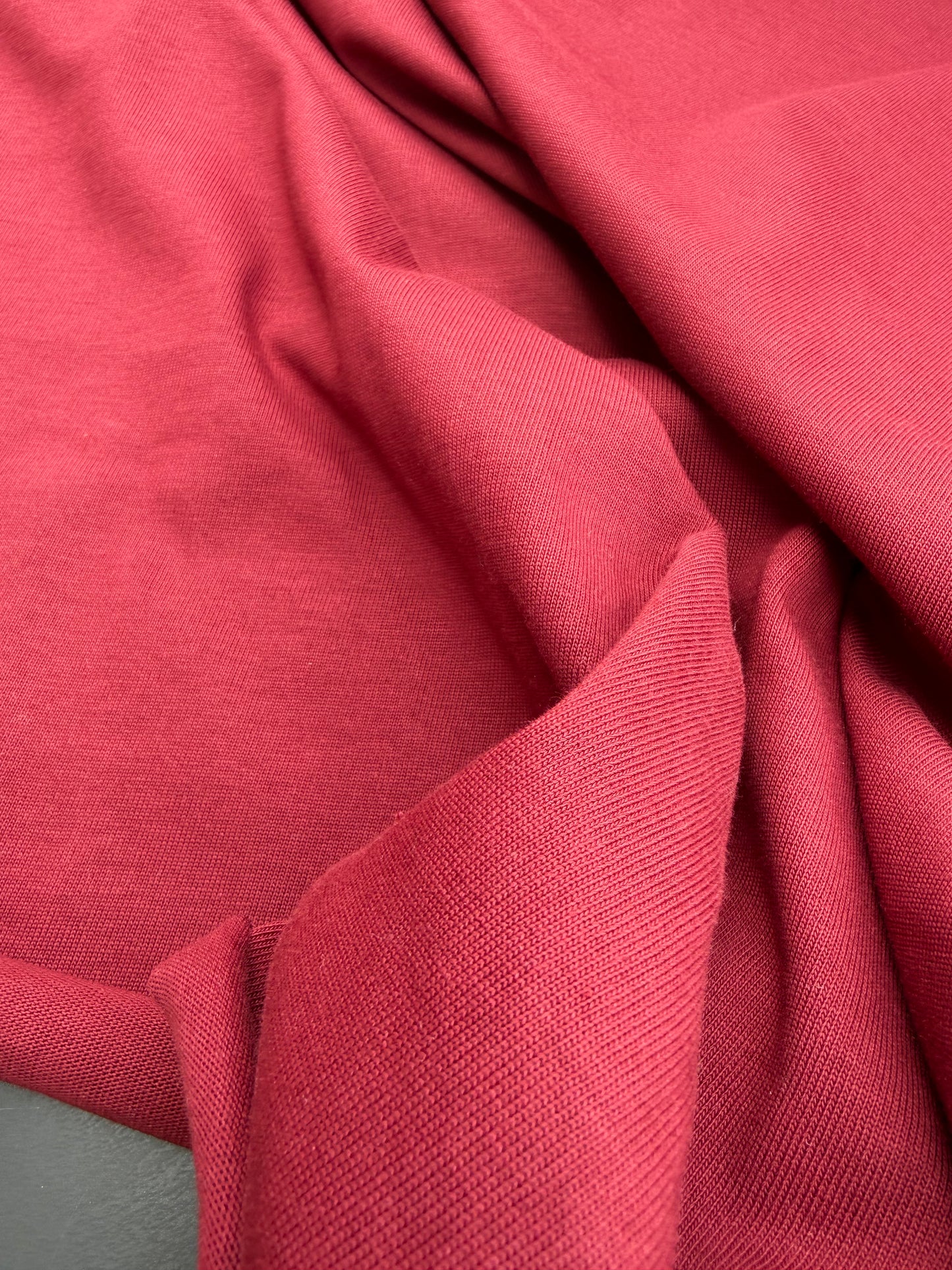 B.ROSE 027 cotton jersey pommegranate