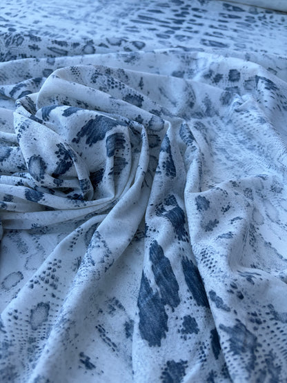 AXEL 014 cotton jersey XL indigo snake design