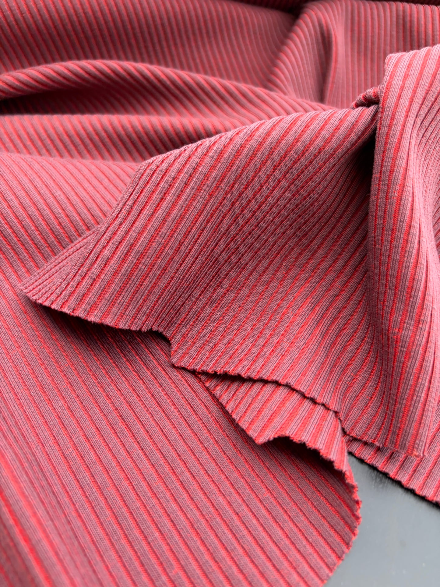 LC B.ROSE 028 heavy cotton bicolor 4 x 1 rib