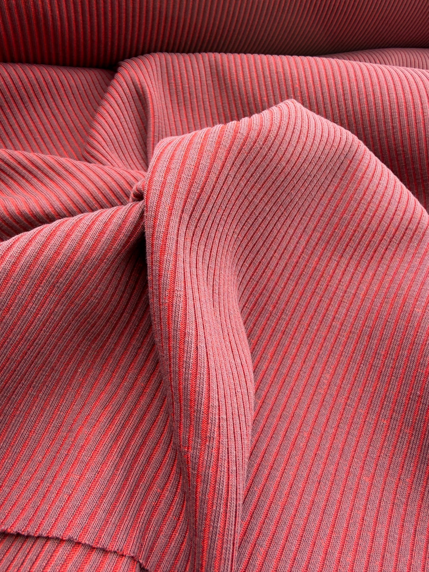LC B.ROSE 028 heavy cotton bicolor 4 x 1 rib