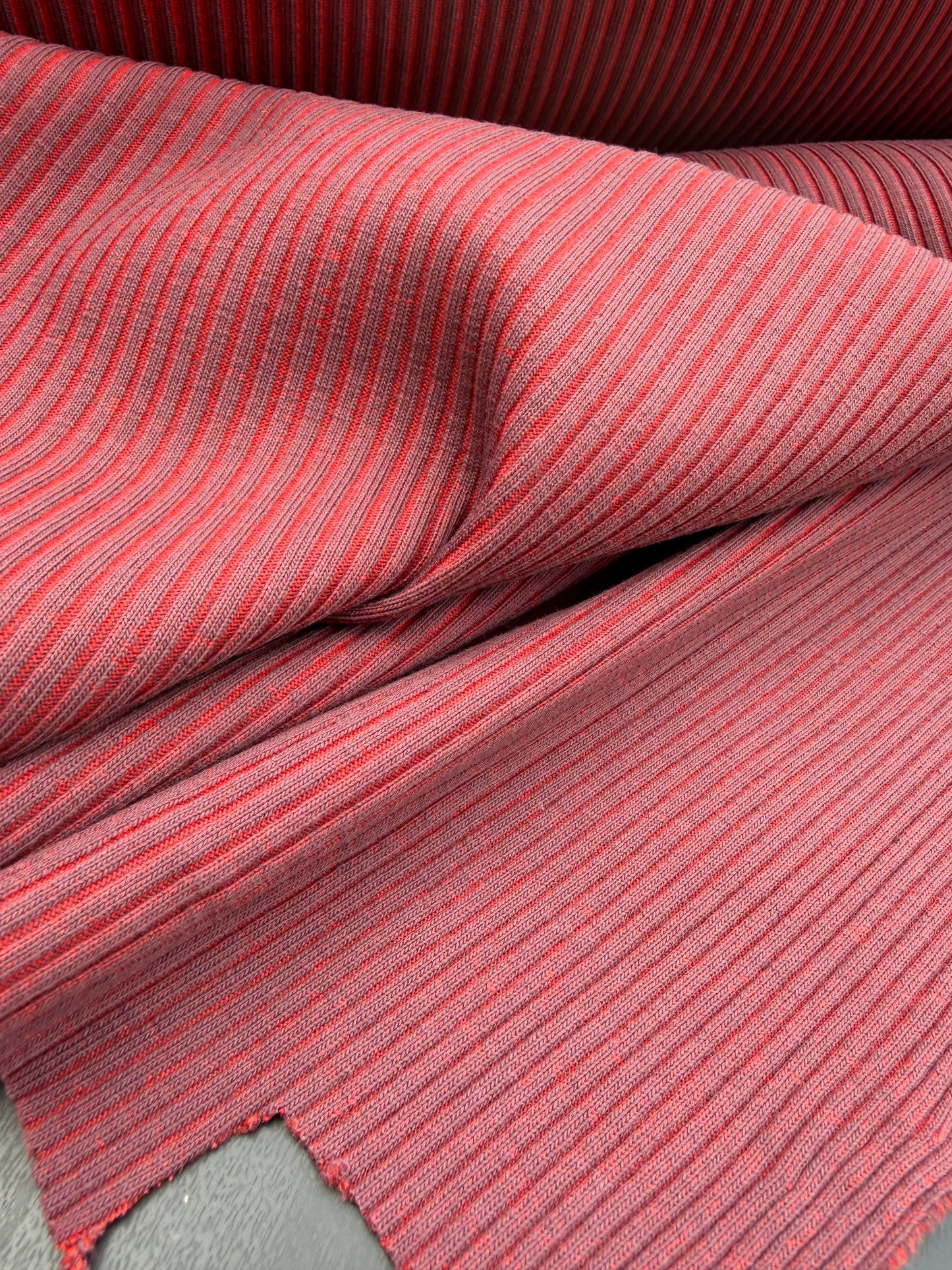 LC B.ROSE 028 heavy cotton bicolor 4 x 1 rib