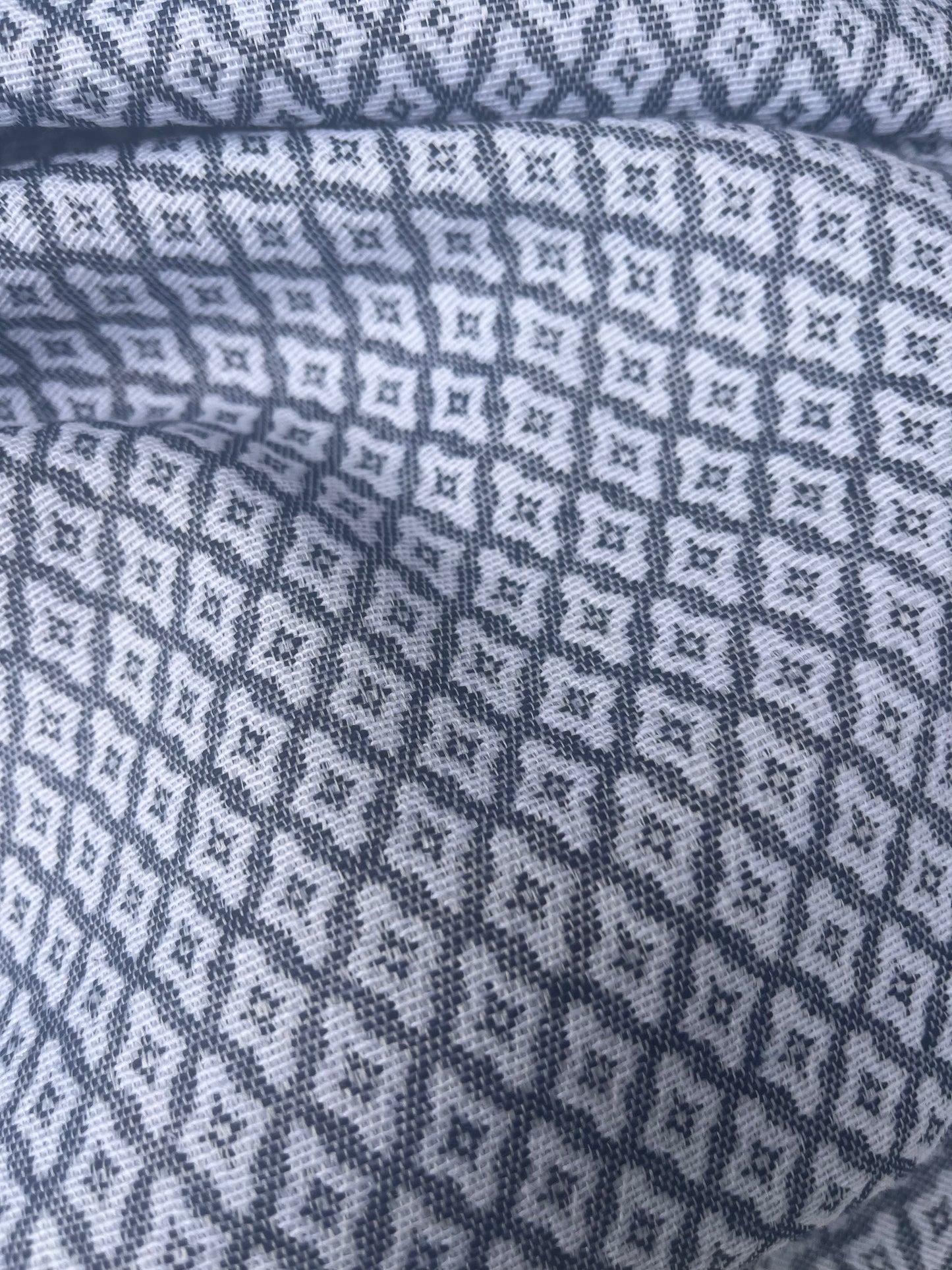 LC GIORGIA 005 cotton jacquard navy/white