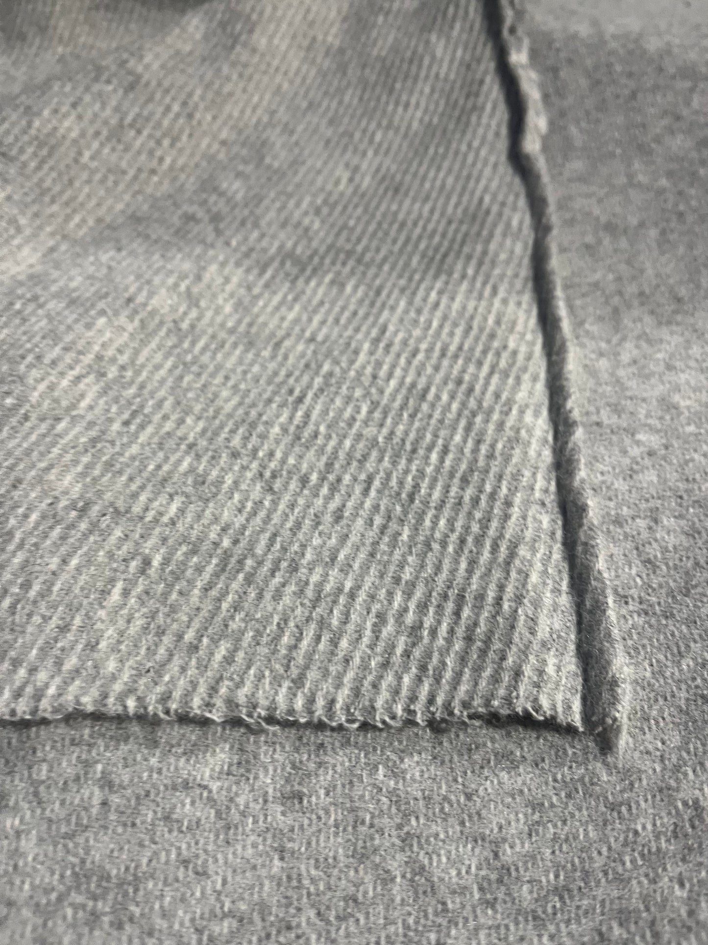 KAREN 200 heavy woolen coat fabric tricotine light grey