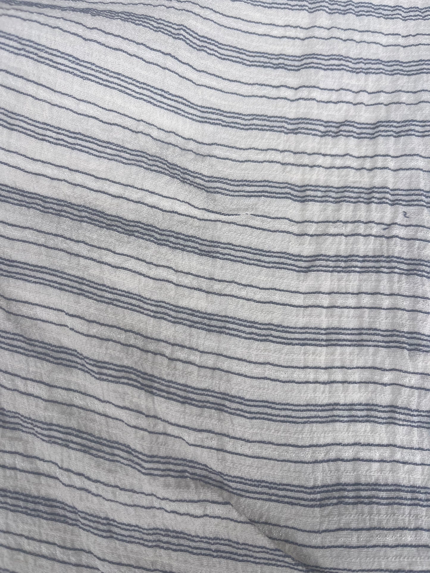 GIORGIA 009 viscose stripes ecru/navy