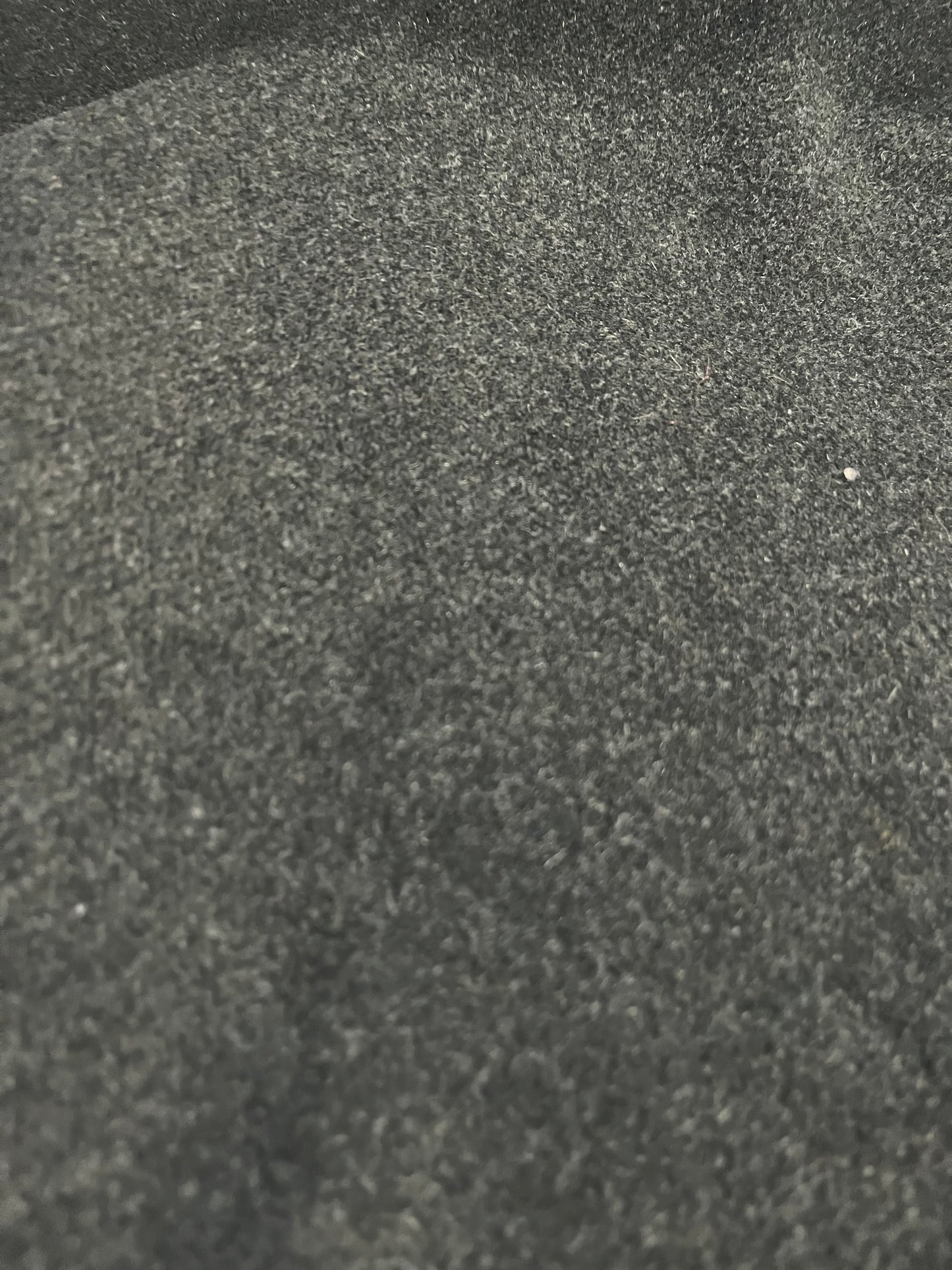 KAREN 205 heavy woolen coat fabric tricotine antracite