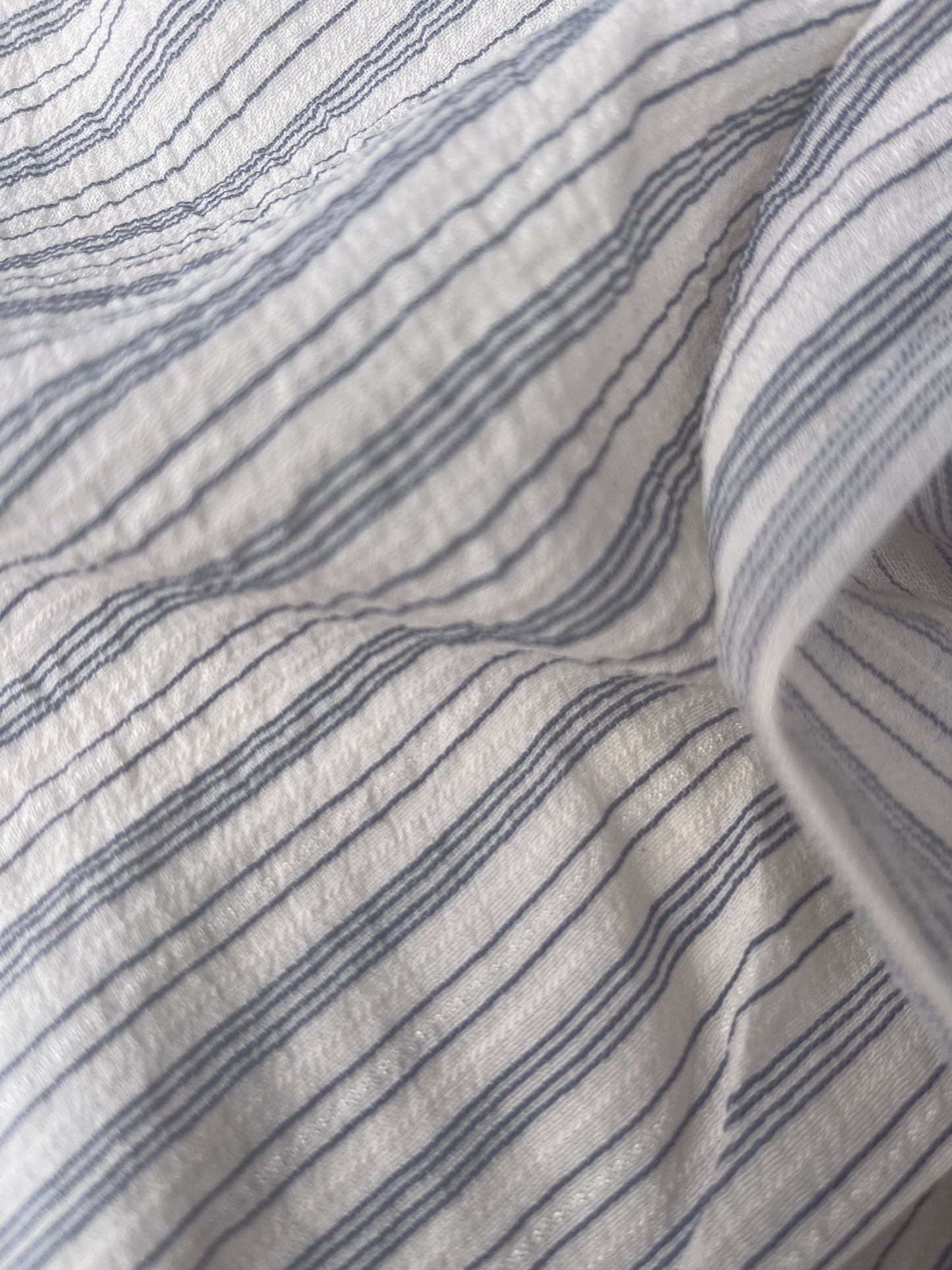 GIORGIA 009 viscose stripes ecru/navy