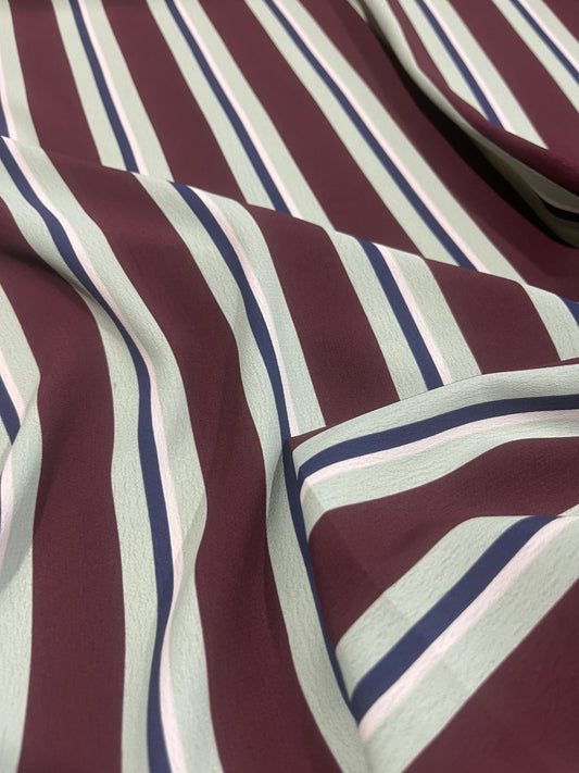 D01 Bordeaux stripe