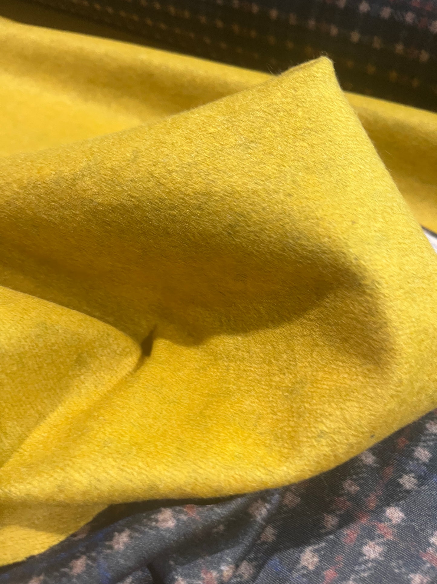 G00 WOOL yellow+check