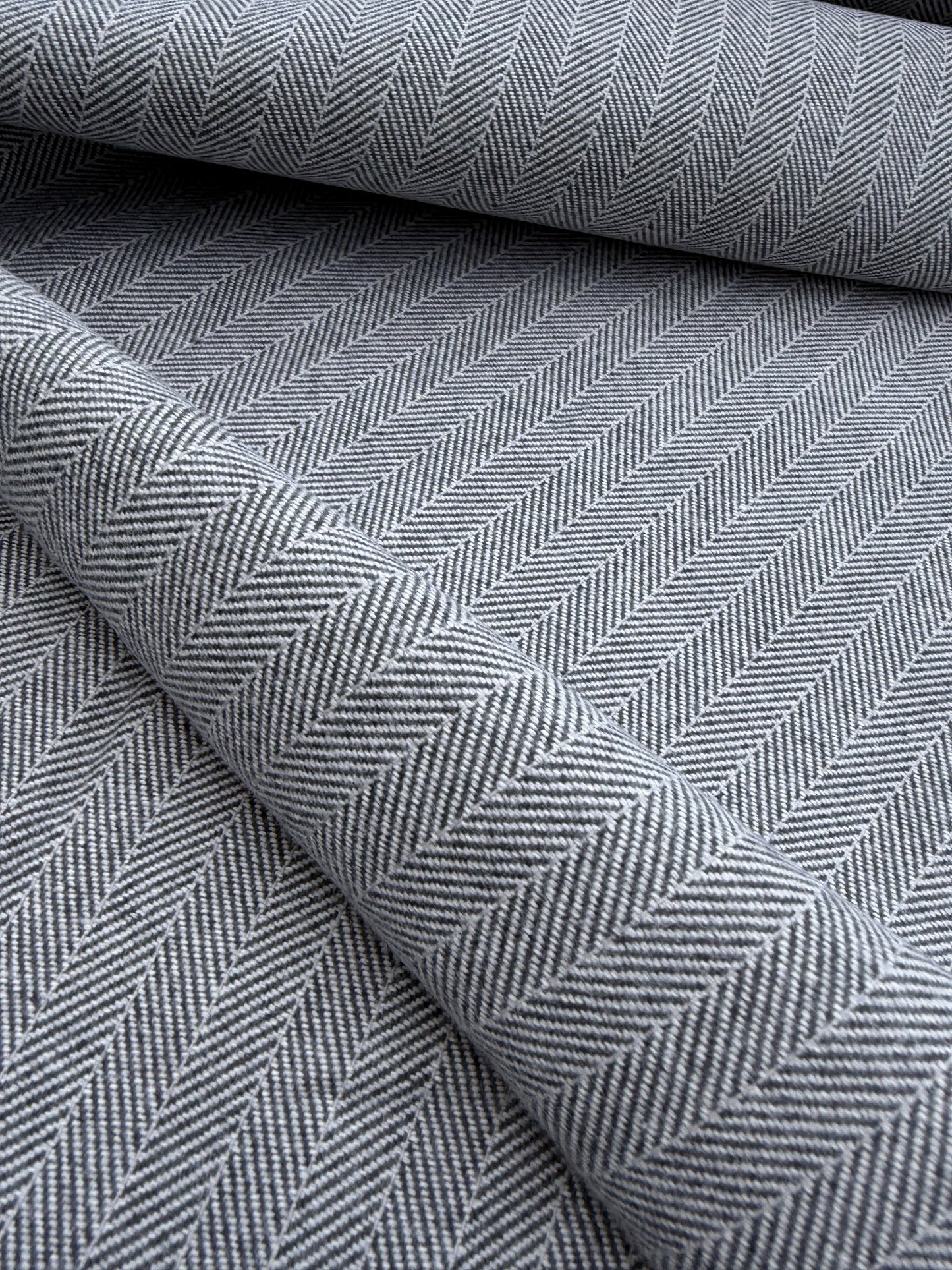PC B.ROSE 036 wool herringbone suiting fabric