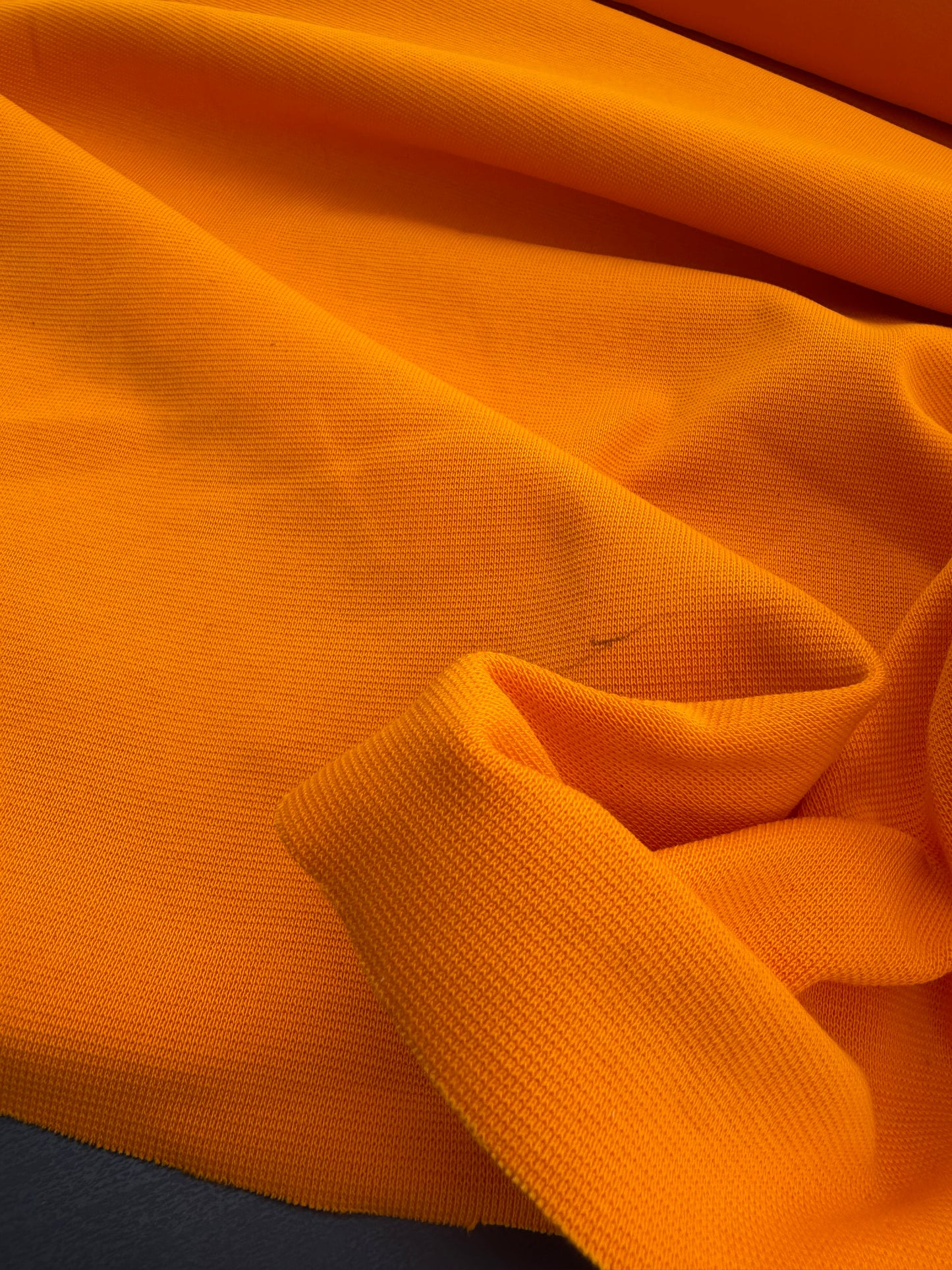 LC B.ROSE 040 heavy cotton rib 1 x 1 bright mango