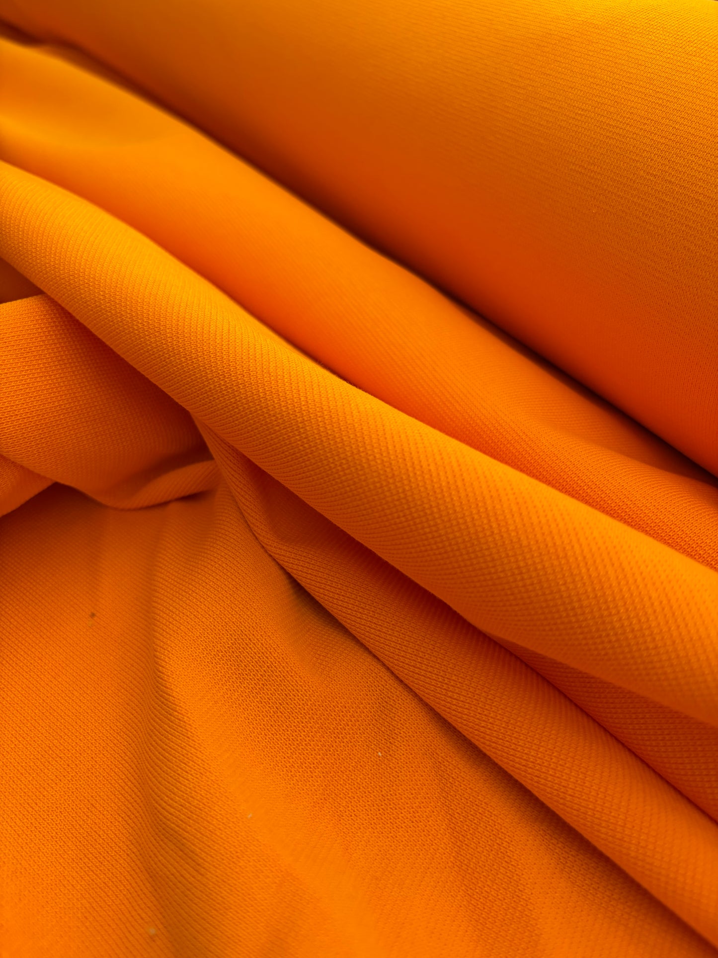 LC B.ROSE 040 heavy cotton rib 1 x 1 bright mango