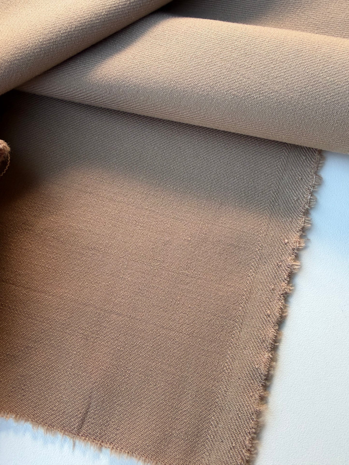 LORO 003 sand twill wool bi-stretch