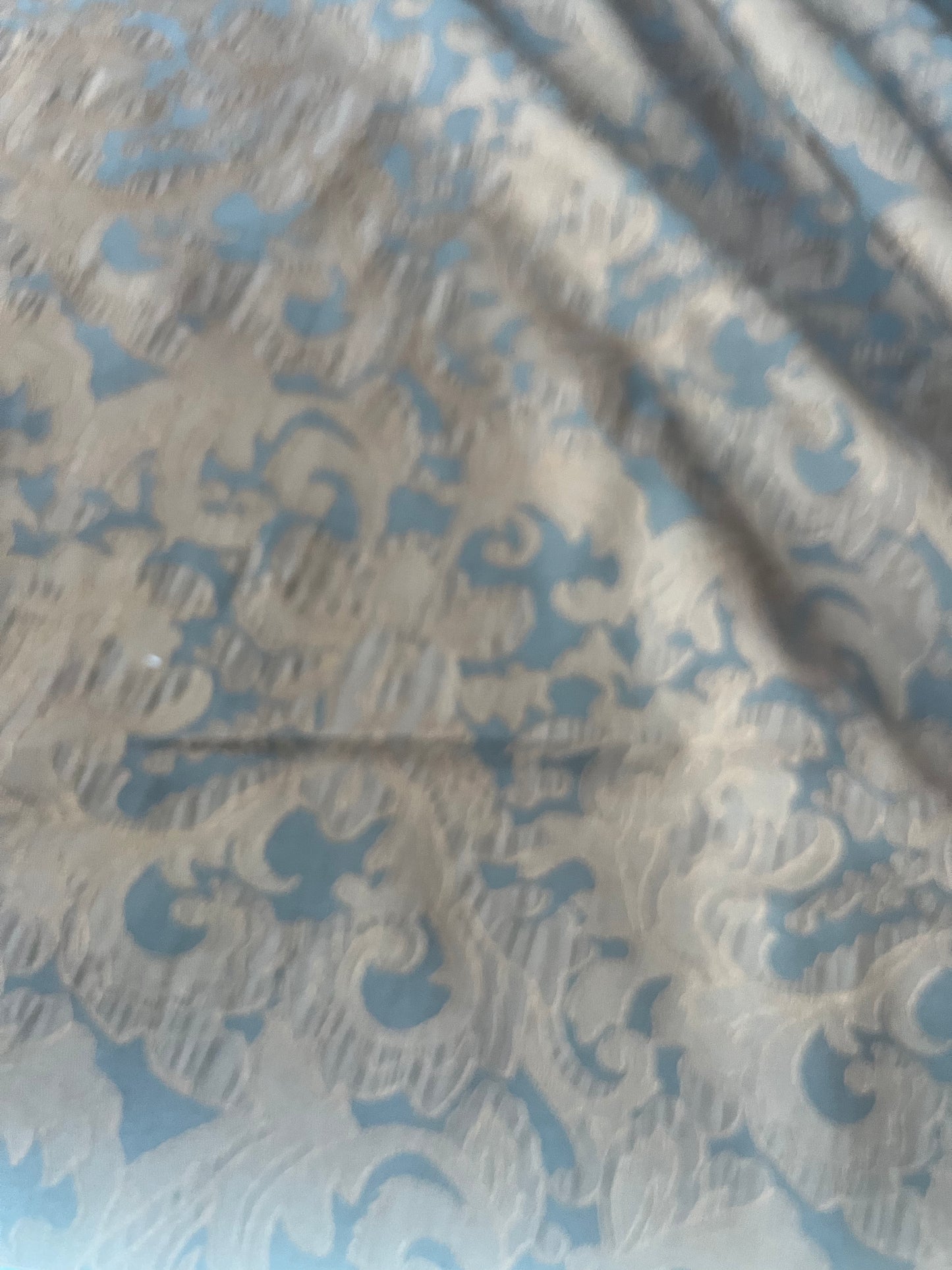TINA 004 cotton stretch jacquard bronze/black ornamental design
