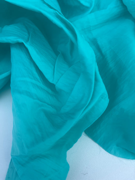 LC BONOTTO 003 technical papertoutch crushed fabric mint green