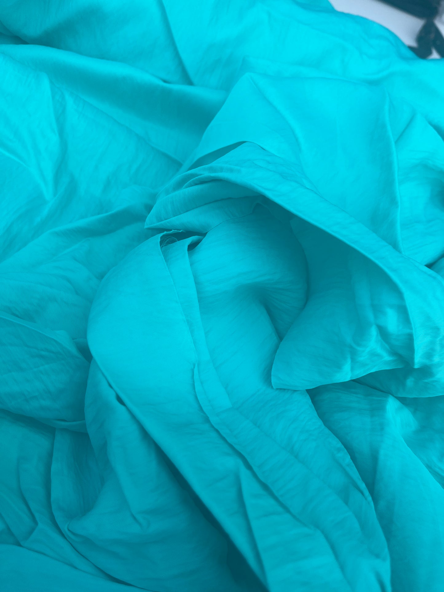 LC BONOTTO 003 technical papertoutch crushed fabric mint green