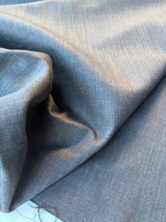 LORO 007 grey mélange wool/cashemere stretch