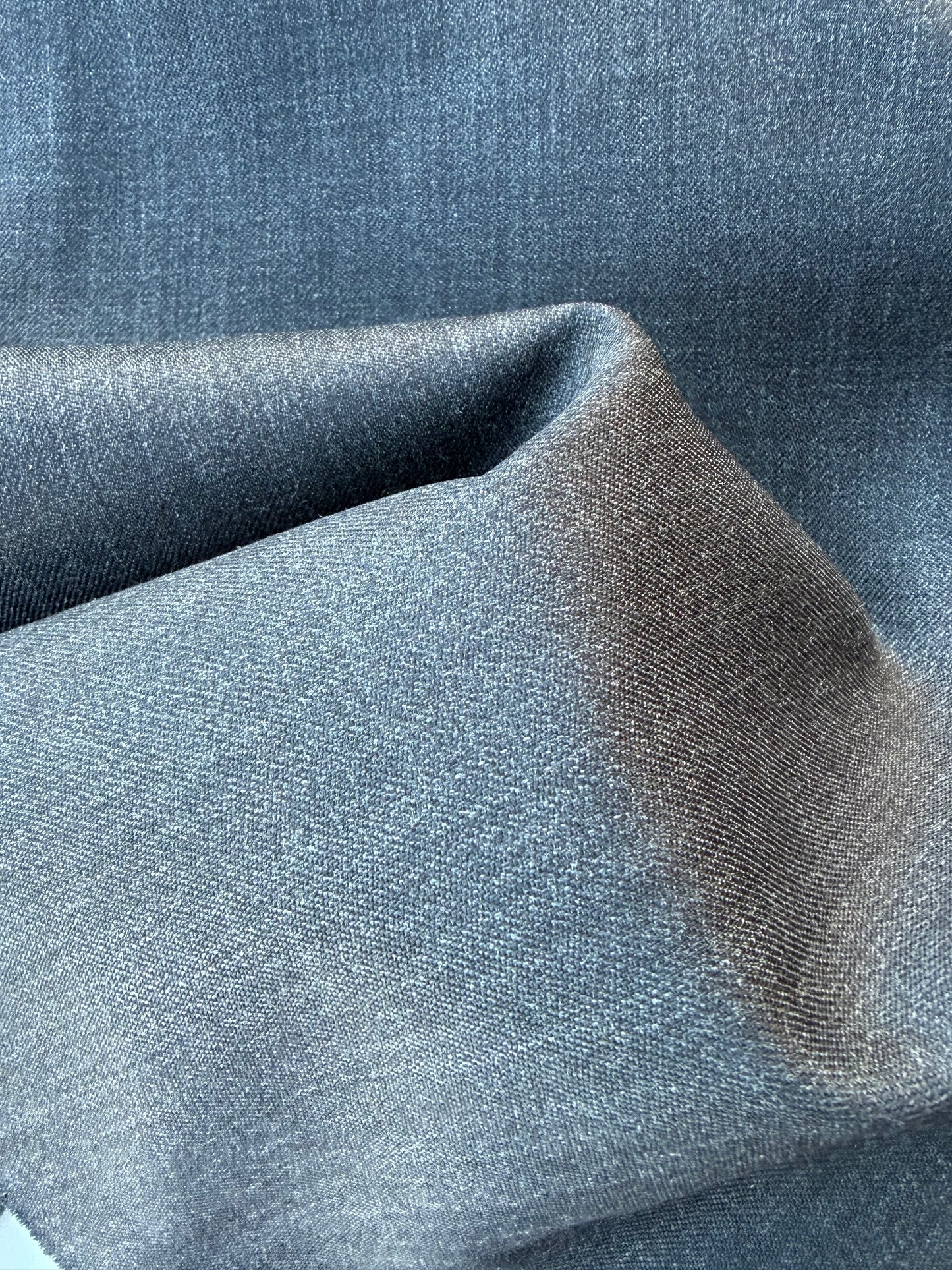 LORO 007 grey mélange wool/cashemere stretch