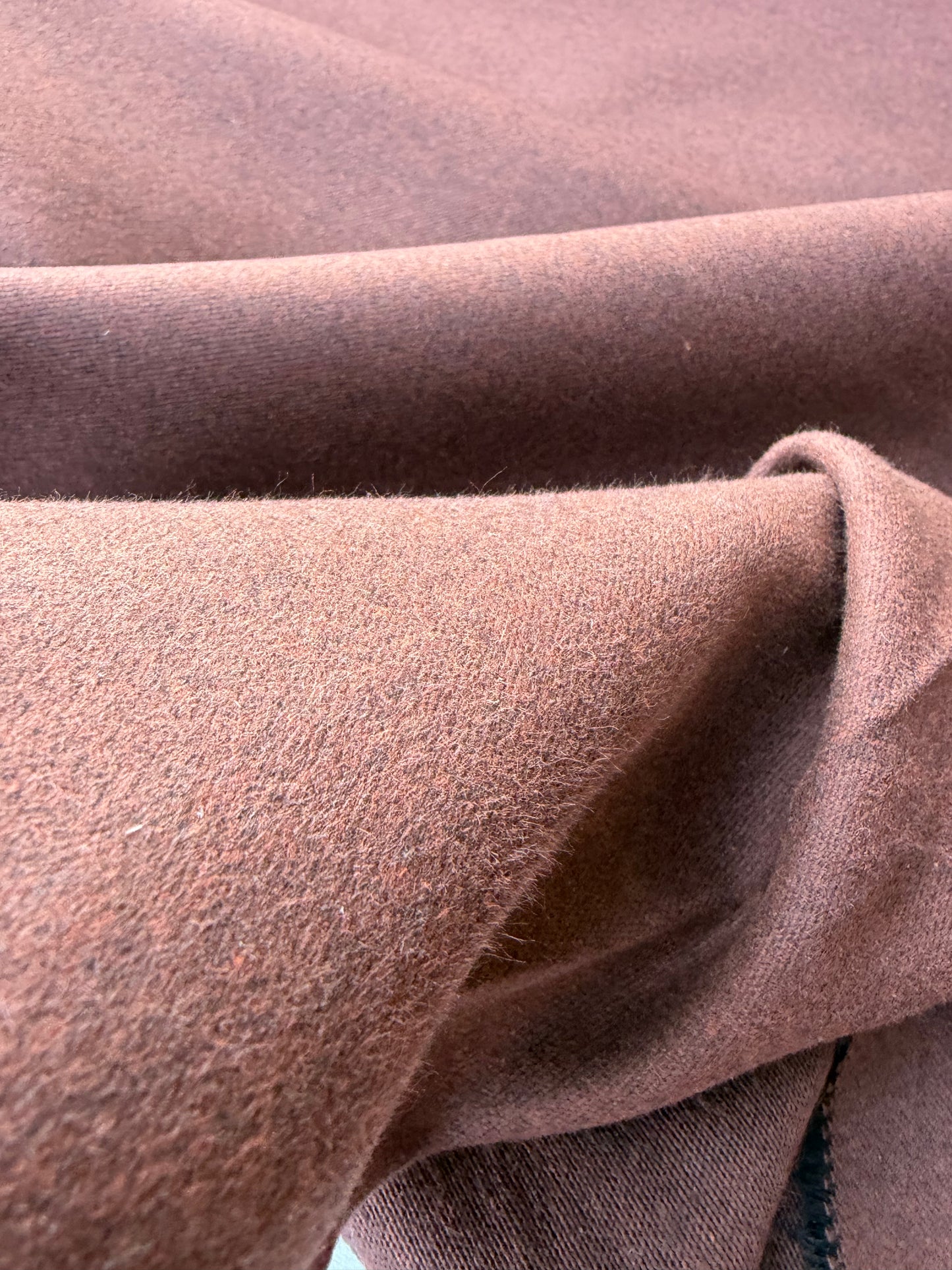 AMI 034 cotton flannel suiting fabric brown