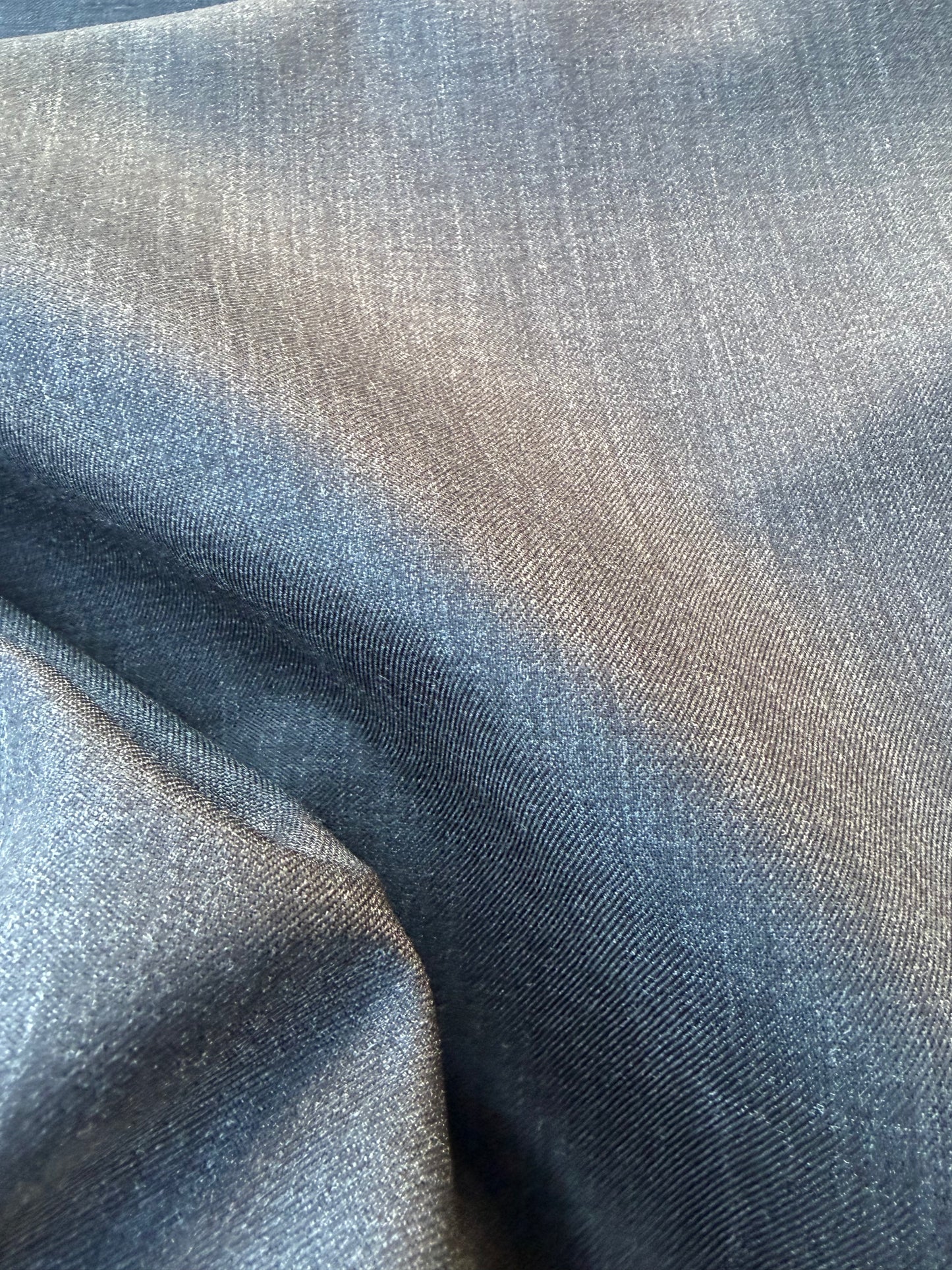 LORO 007 grey mélange wool/cashemere stretch