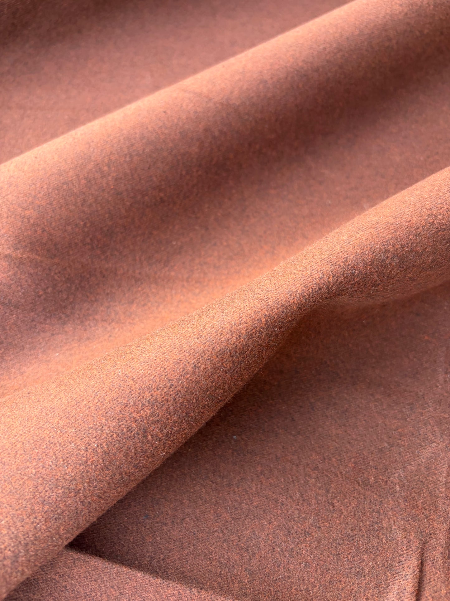 AMI 034 cotton flannel suiting fabric brown