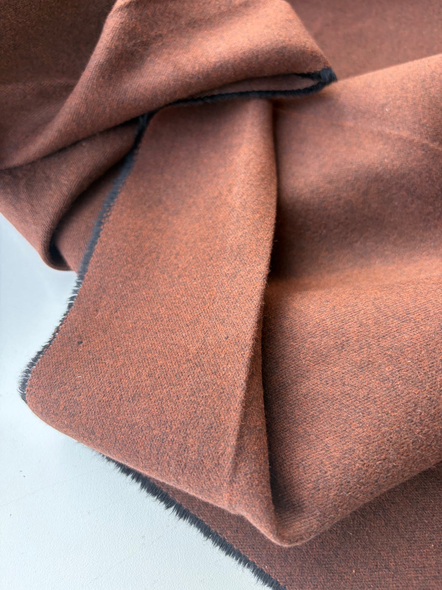 AMI 034 cotton flannel suiting fabric brown